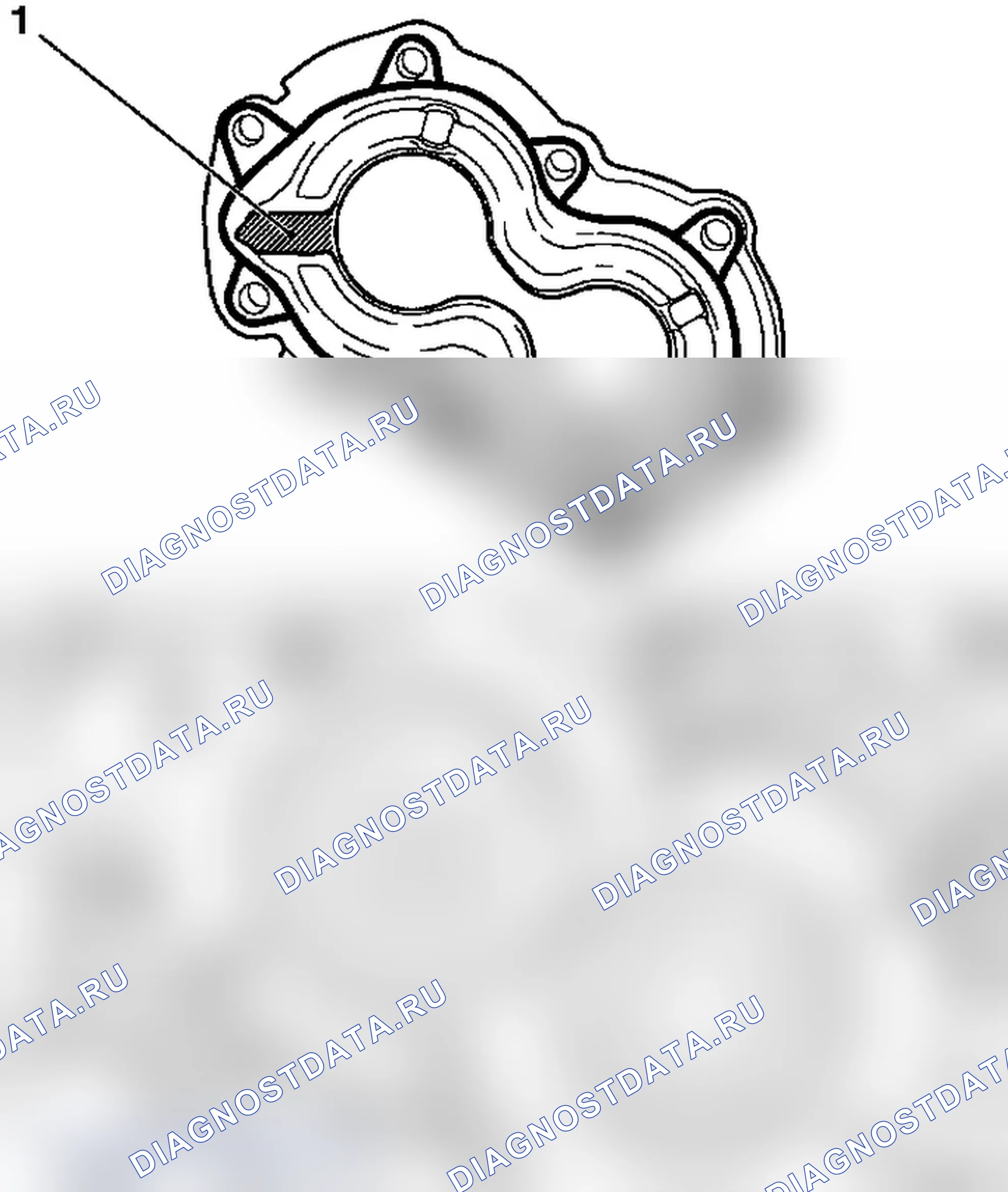 Комплексное уплотнение коробки передач (F23). Opel Corsa C