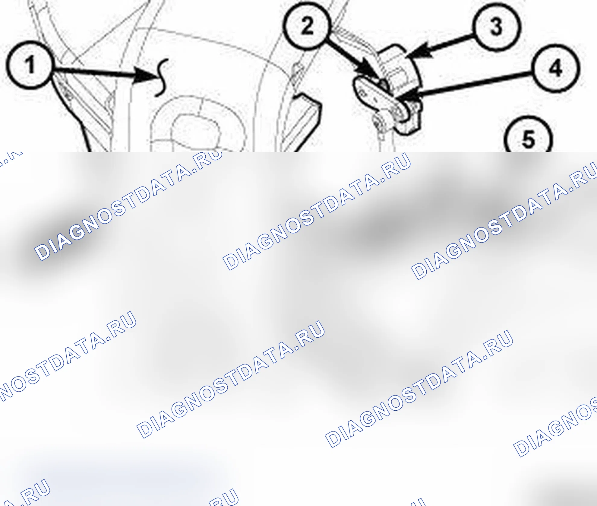 Рис. 8: ЗАДНЯЯ ЧАСТЬ. Dodge Durango III