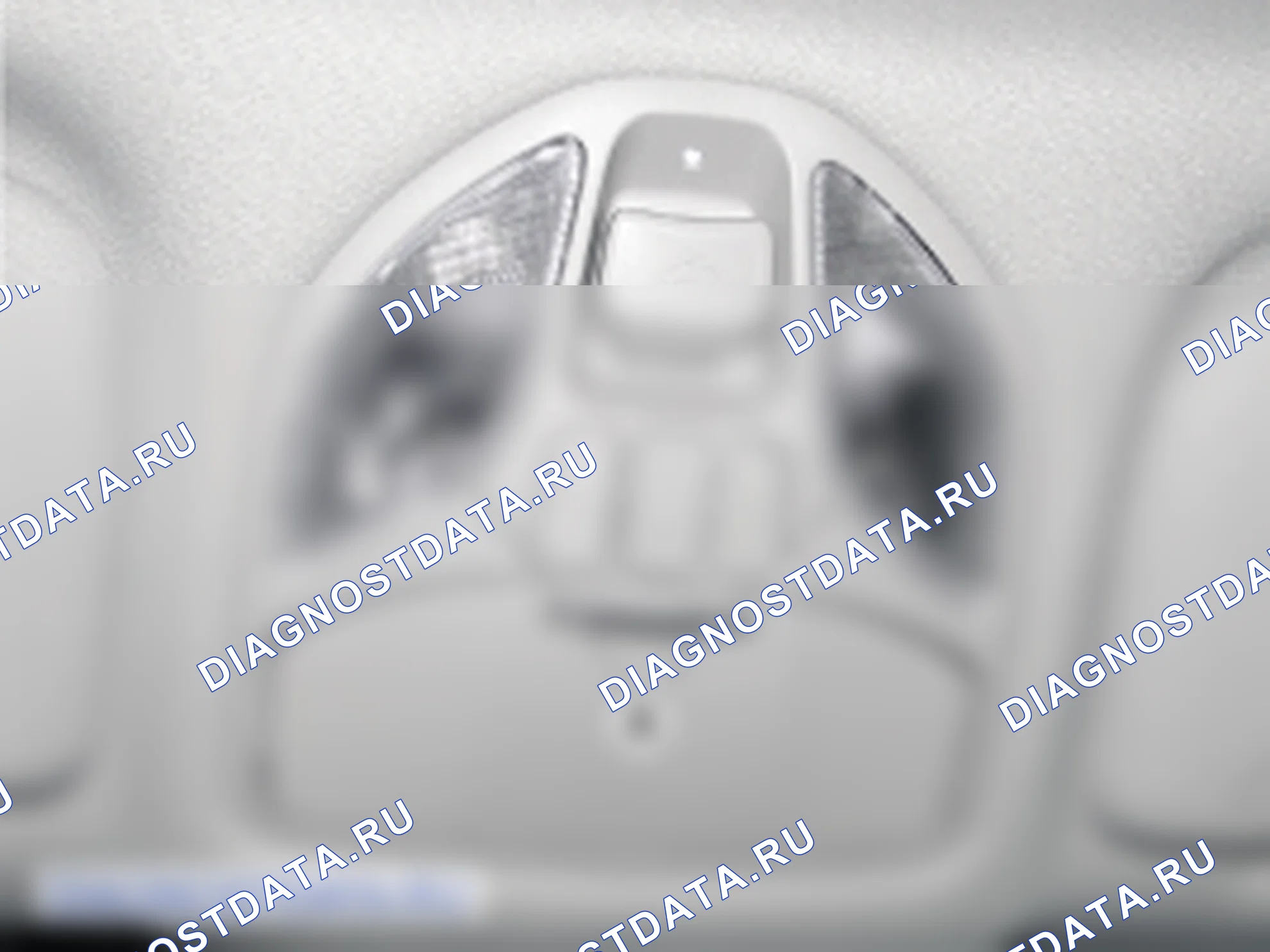 Снятие индикатора потолочной консоли. Hyundai Santafe Sport DMA