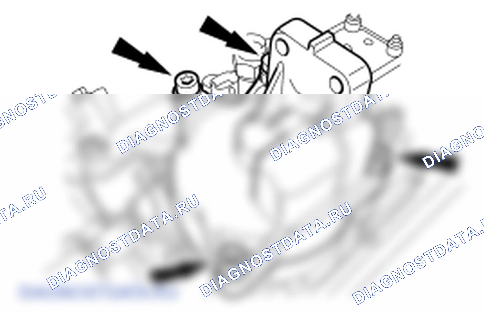Рис. 921: Удаление. Ford Cutaway E350 