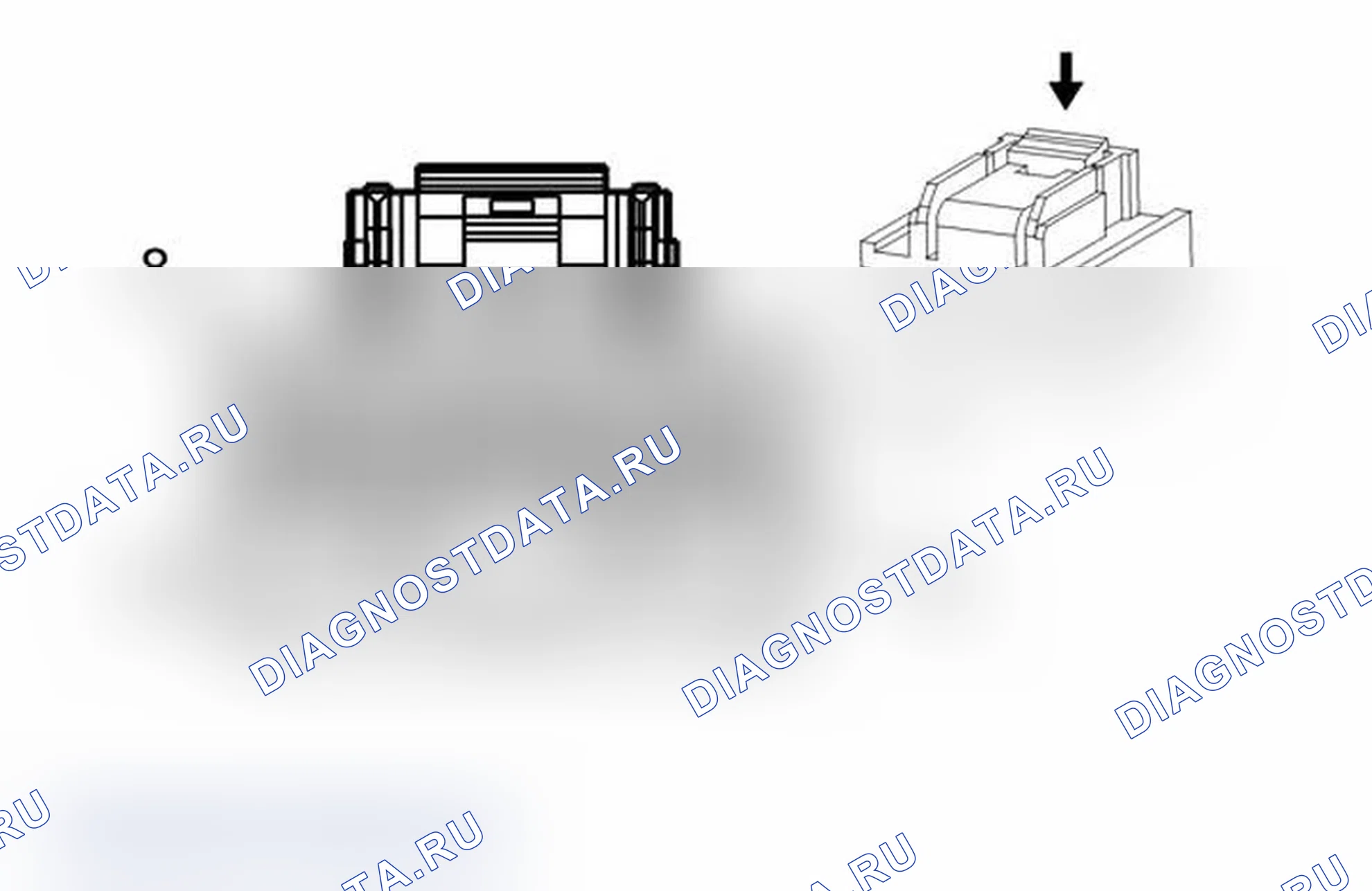 Рис. 384: Управление радиооборудованием / ОВКВ - вспомогательное X1 (UK6). Chevrolet Traverse I