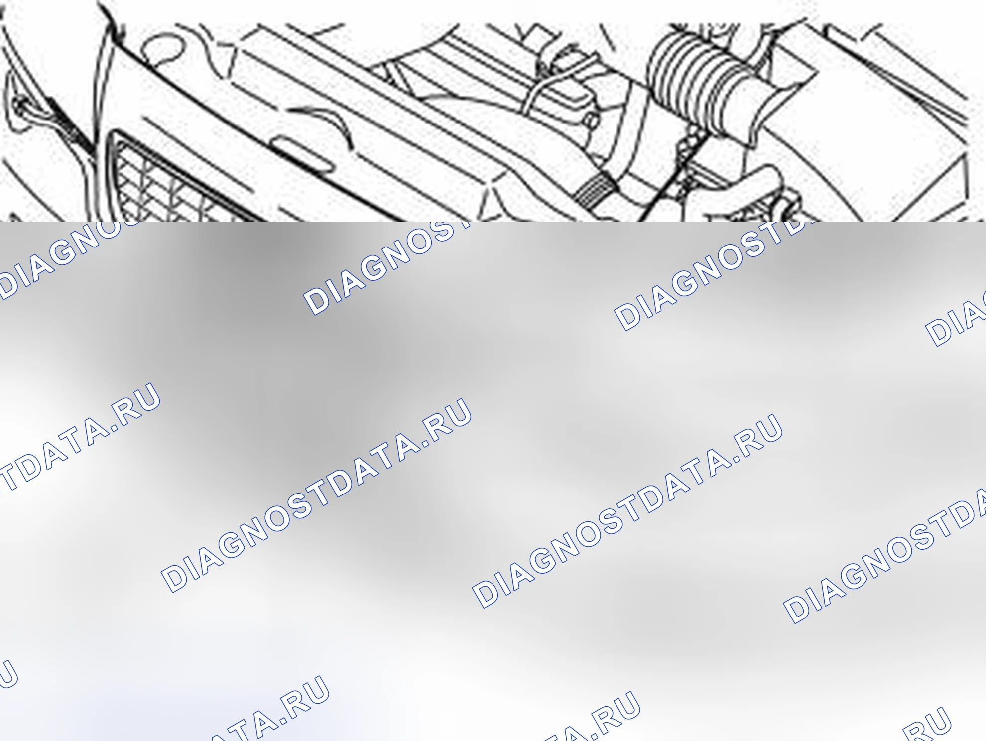 Рис. 90: Установка кронштейна вспомогательных фар. Volvo S80 I