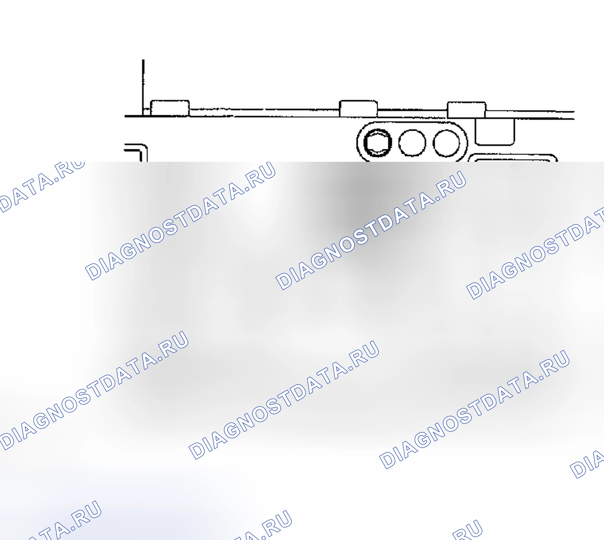 Рис. 8: Проверка сопротивления спидометра. Toyota Sequoia I