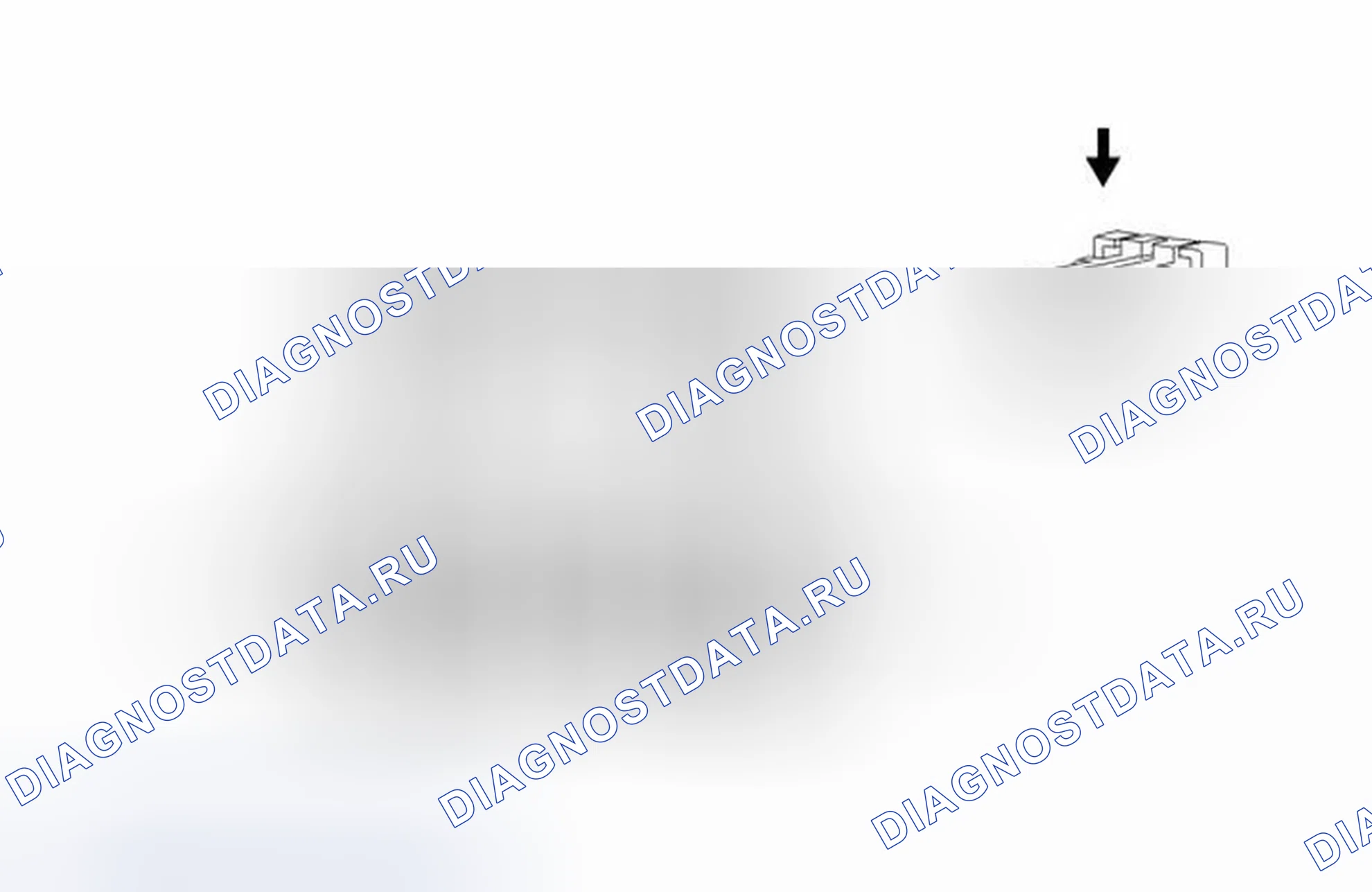 Рис. 329: жгут фонари подсветки номера X920 к жгуту крышки заднего отсека. Chevrolet Cruze I рестайлинг