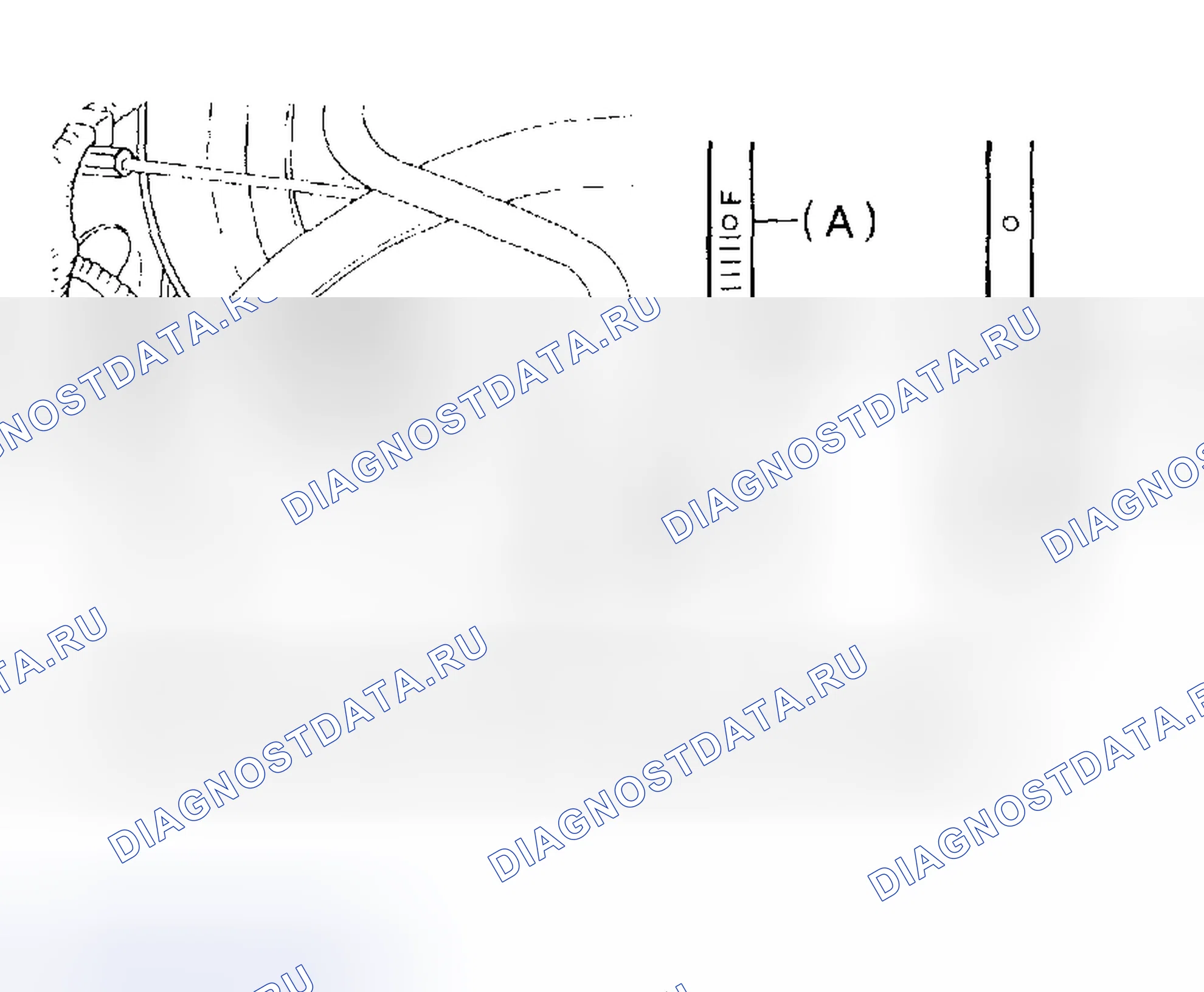 Рис. 658: УРОВЕНЬ ATF. Subaru Forester SG