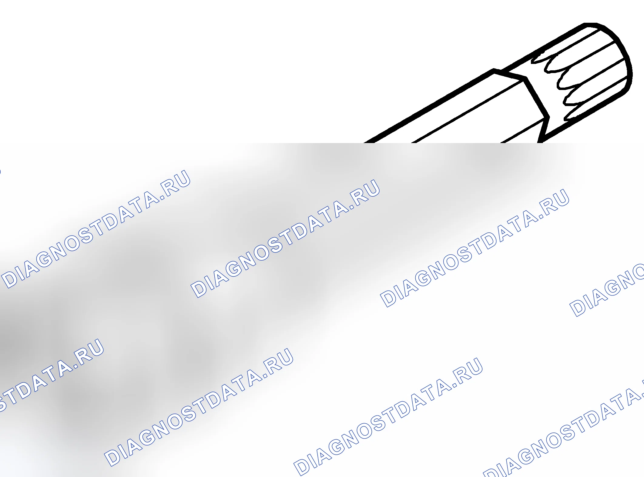 Рис. 124: 83 95 832 Xzn 10 бит 3 / 8 " для снятия / подгонки свободного хода, генератор. Kia Optima II