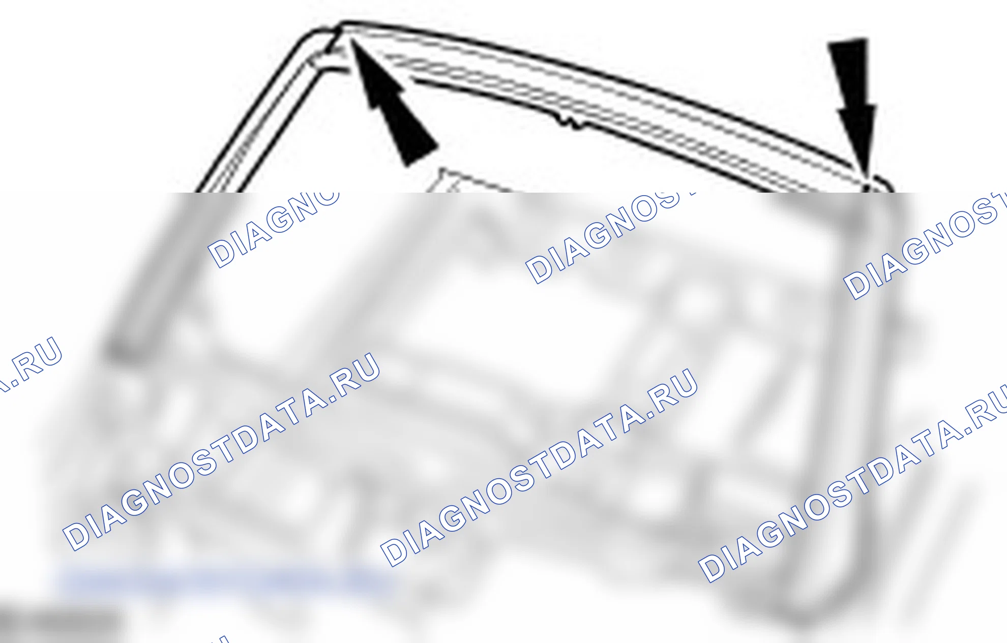 Как снять и установить Передняя рама крыши. Ford Ka I