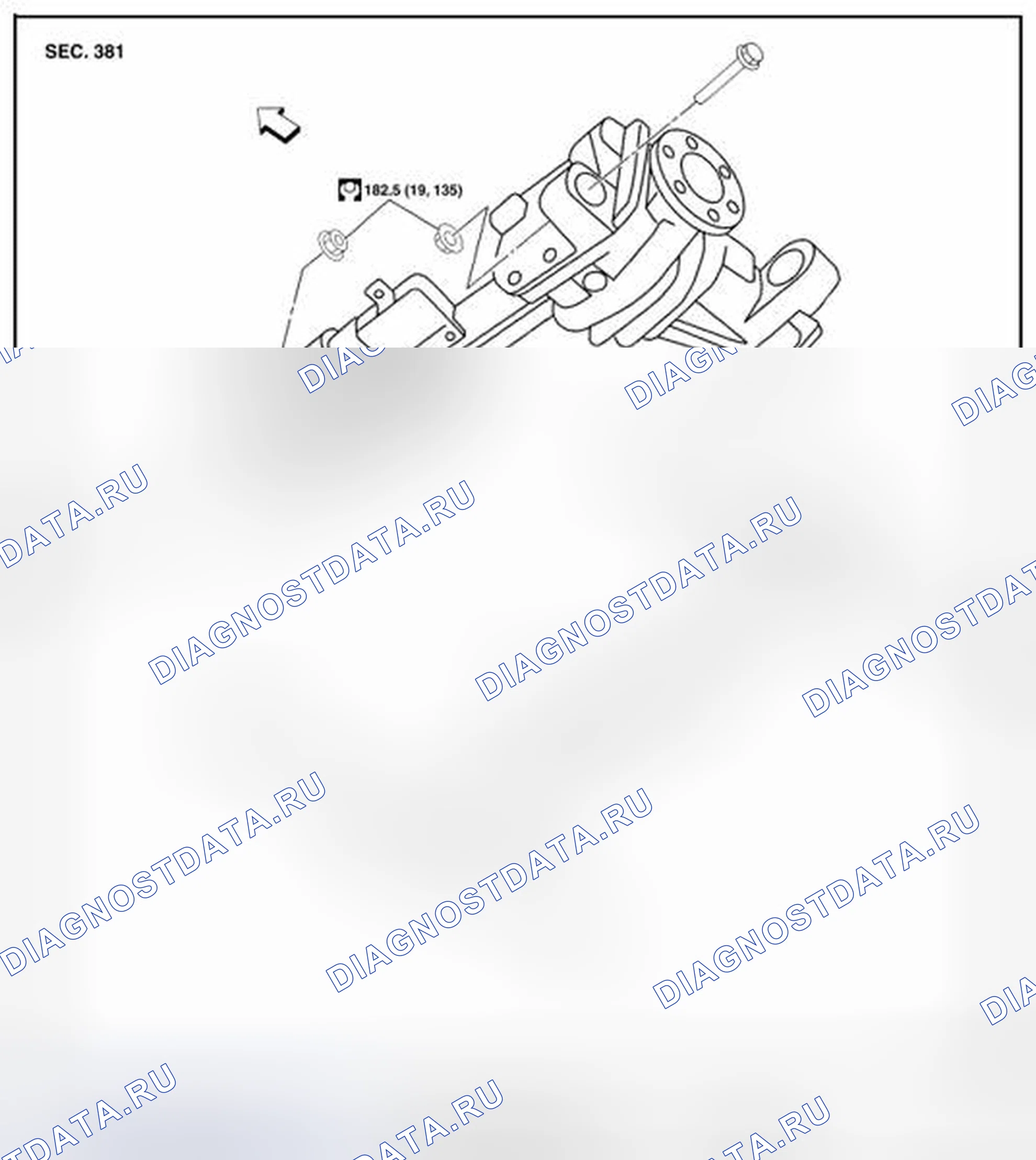 Рис. 109: Демонтаж и монтаж. Nissan Pathfinder III рестайлинг