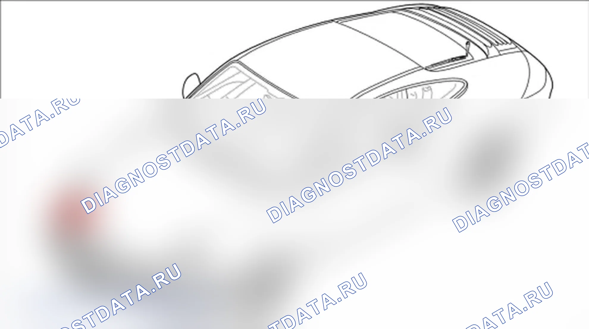 Рис. 440: Отсоединение электрического штепсельного соединения. Porsche 911 GT3 997