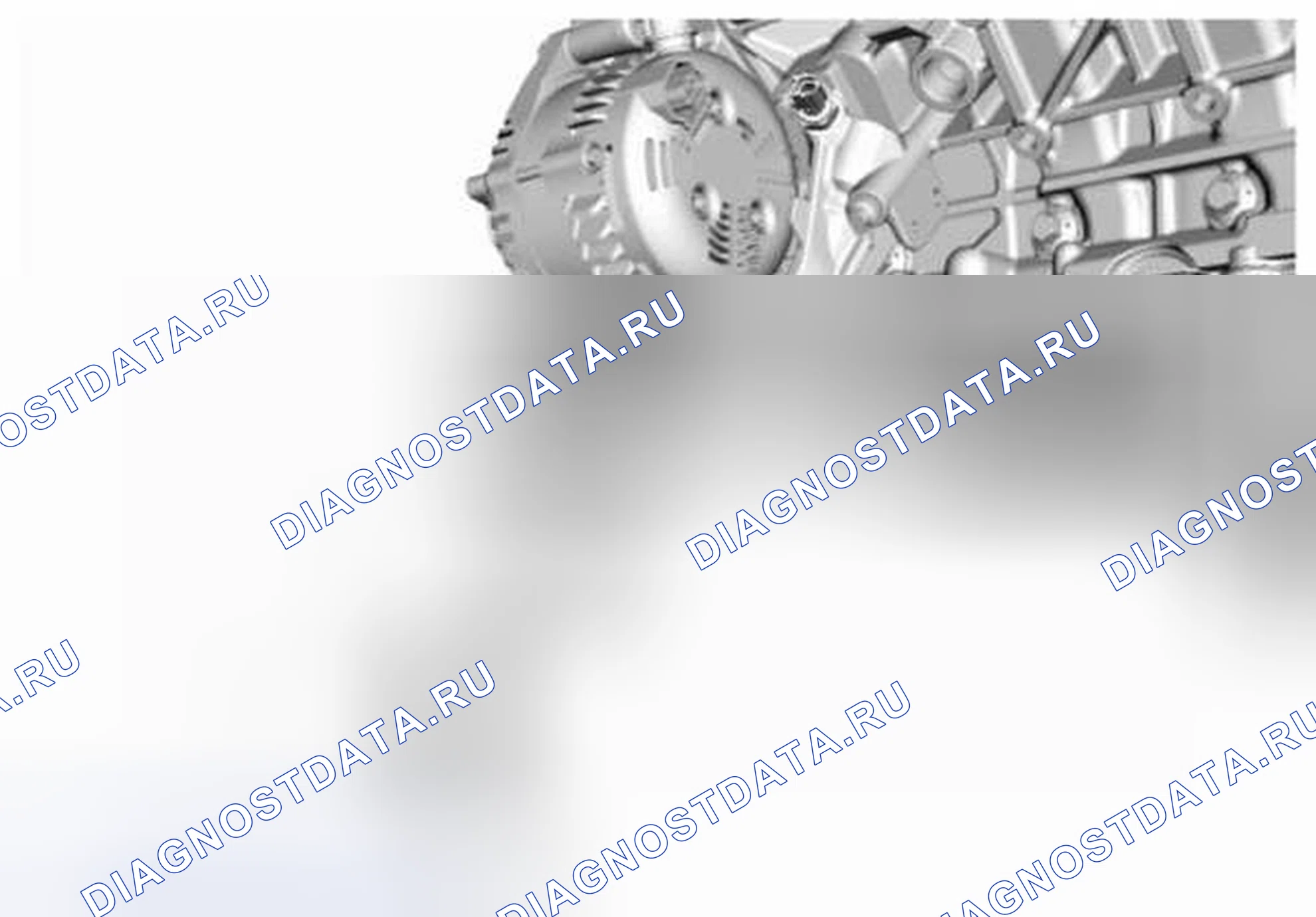 Рис. 141: 5.0L двигатель. Ford Pickup F250 Super Duty II