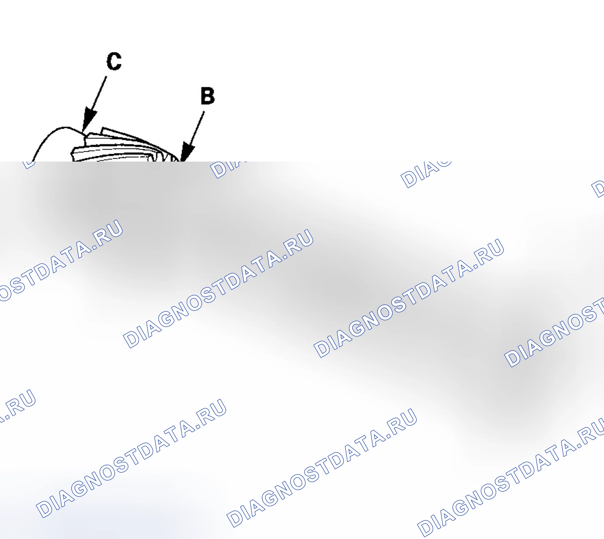 Рис. 56: Проверка промежуточного вала. Honda Element I