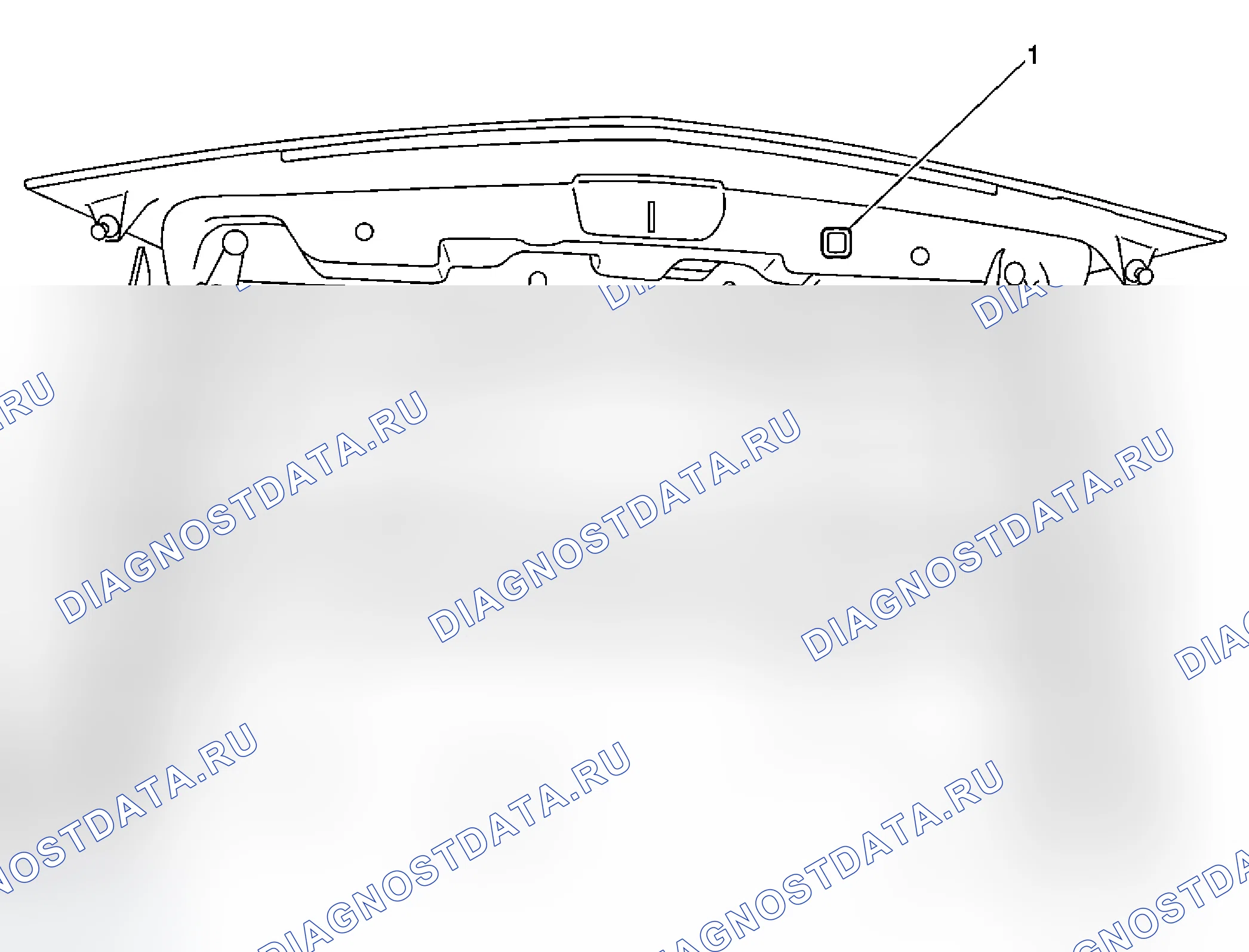 Рис. 6: Виды компонентов задней части кузова. Cadillac XLR I