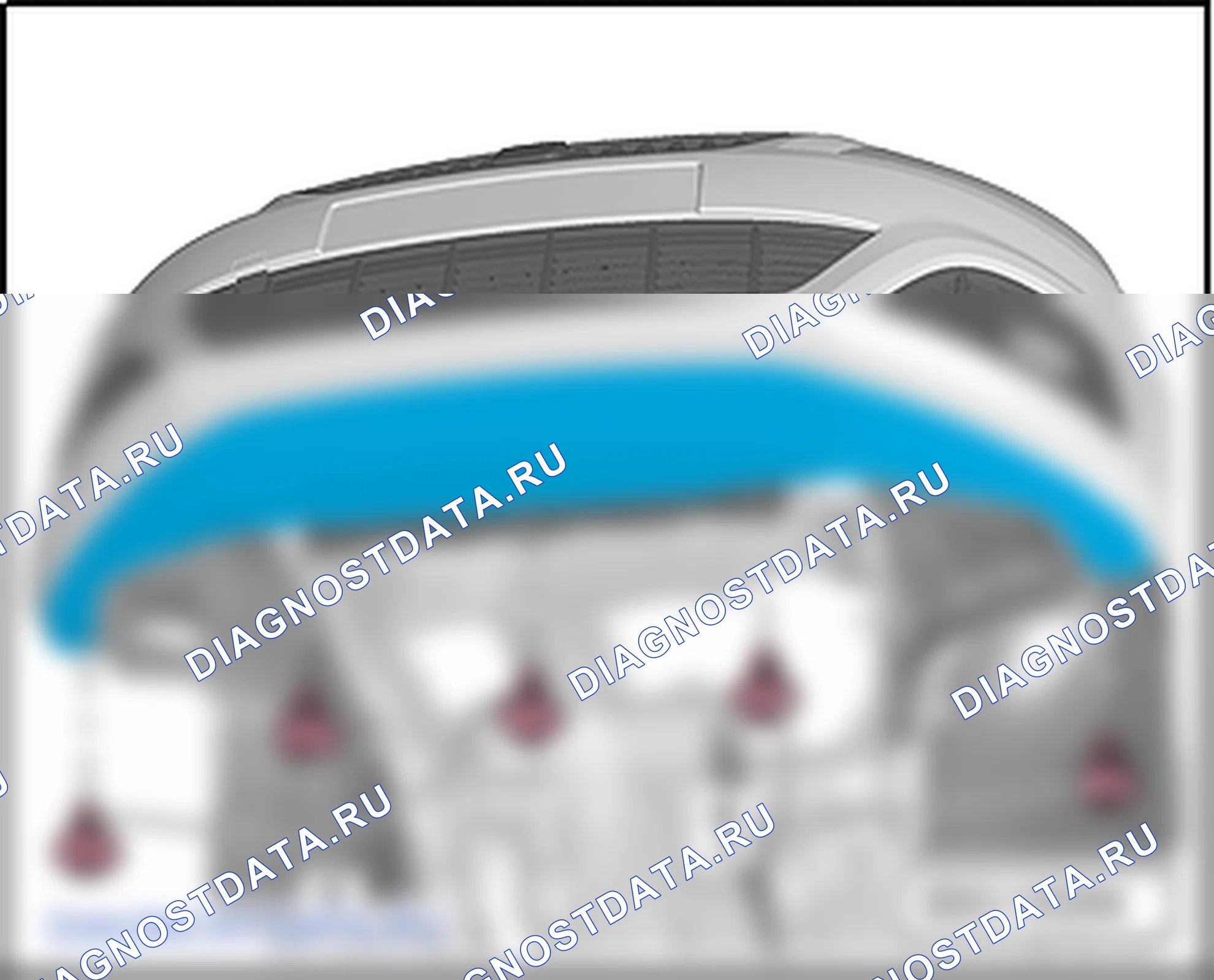 Облицовка переднего бампера.. SEAT Alhambra Ii