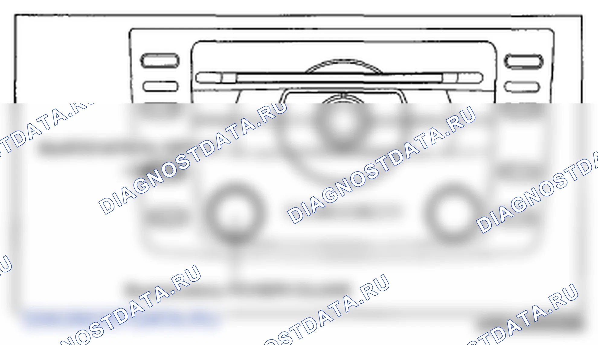Рис. 99: Без дисплея. Mazda 6 GH рестайлинг