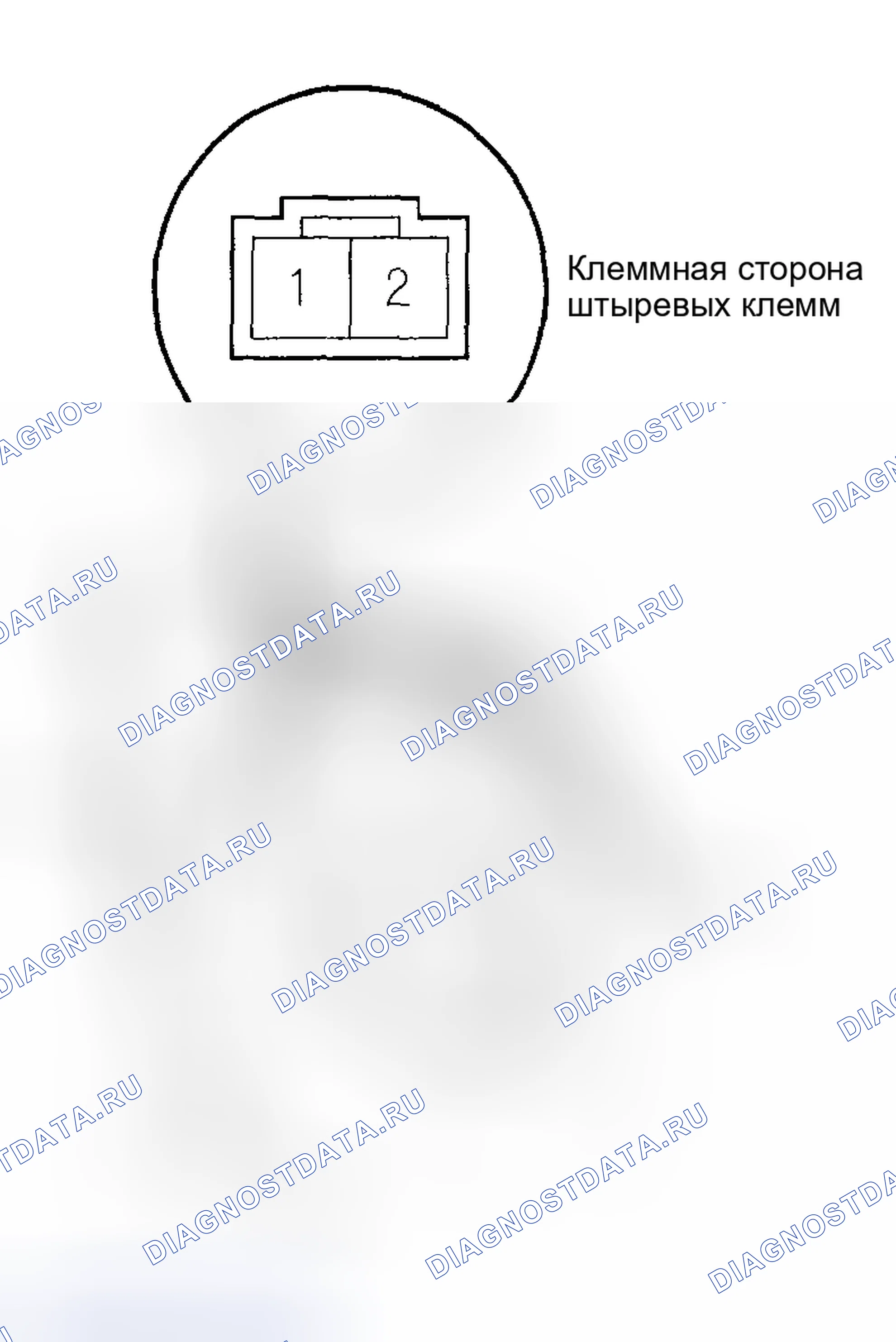 Рис. 17: Испытание двигателя окна пассажира. Honda CR-V II