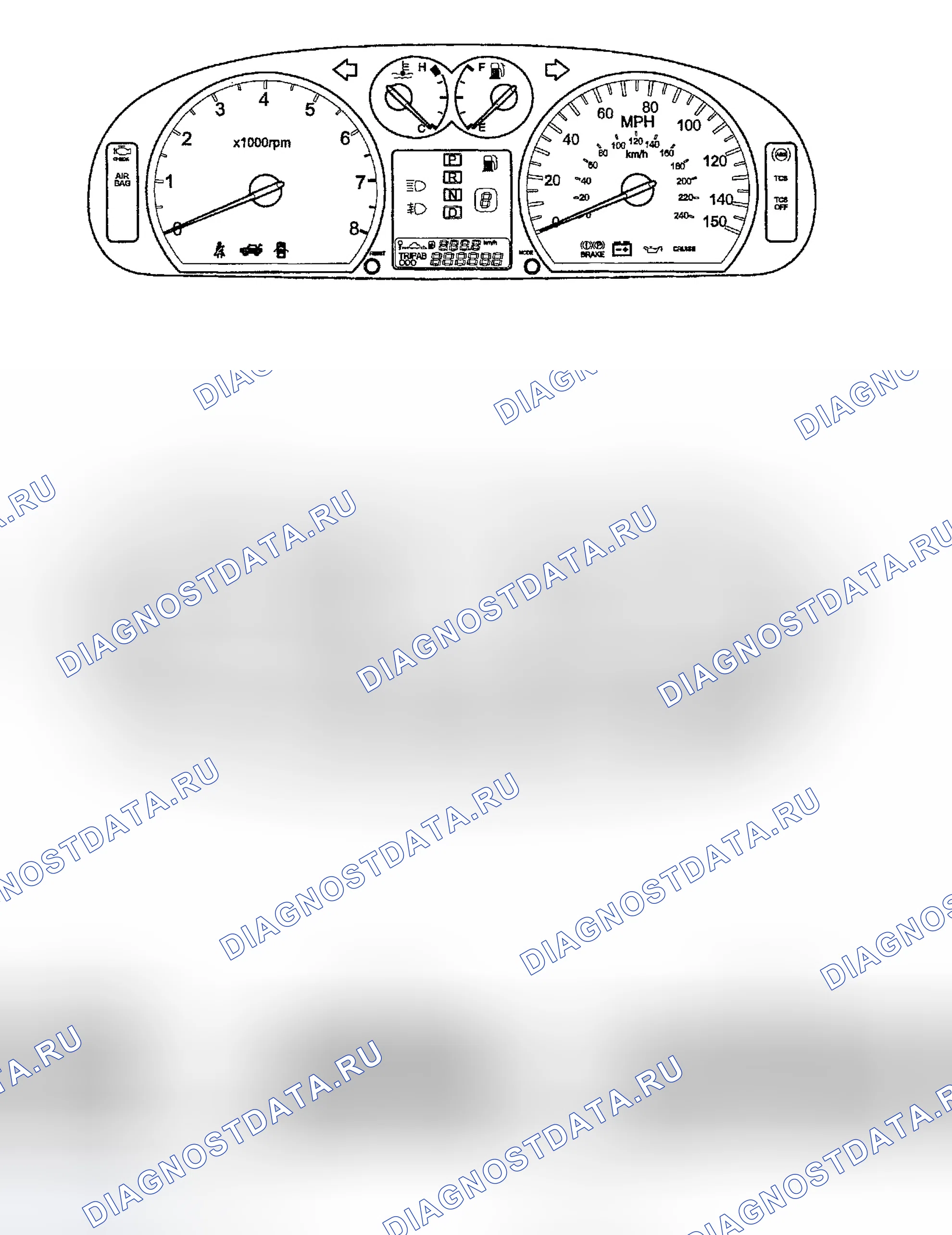 Рис. 5: КОМПОНЕНТЫ. Hyundai Sonata IV рестайлинг