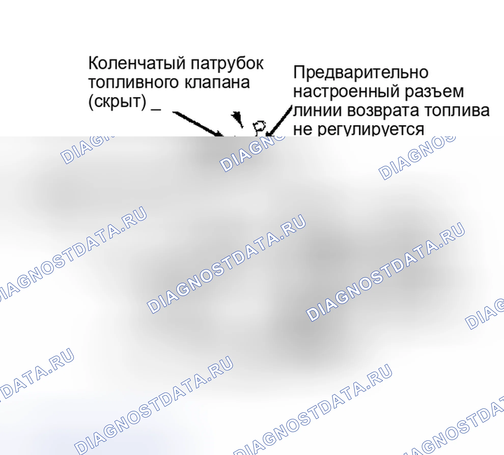 Рис. 33: Roosa-Master Inj. Расположение винта регулировки горячего (медленного) холостого хода насоса. Chevrolet Malibu IV