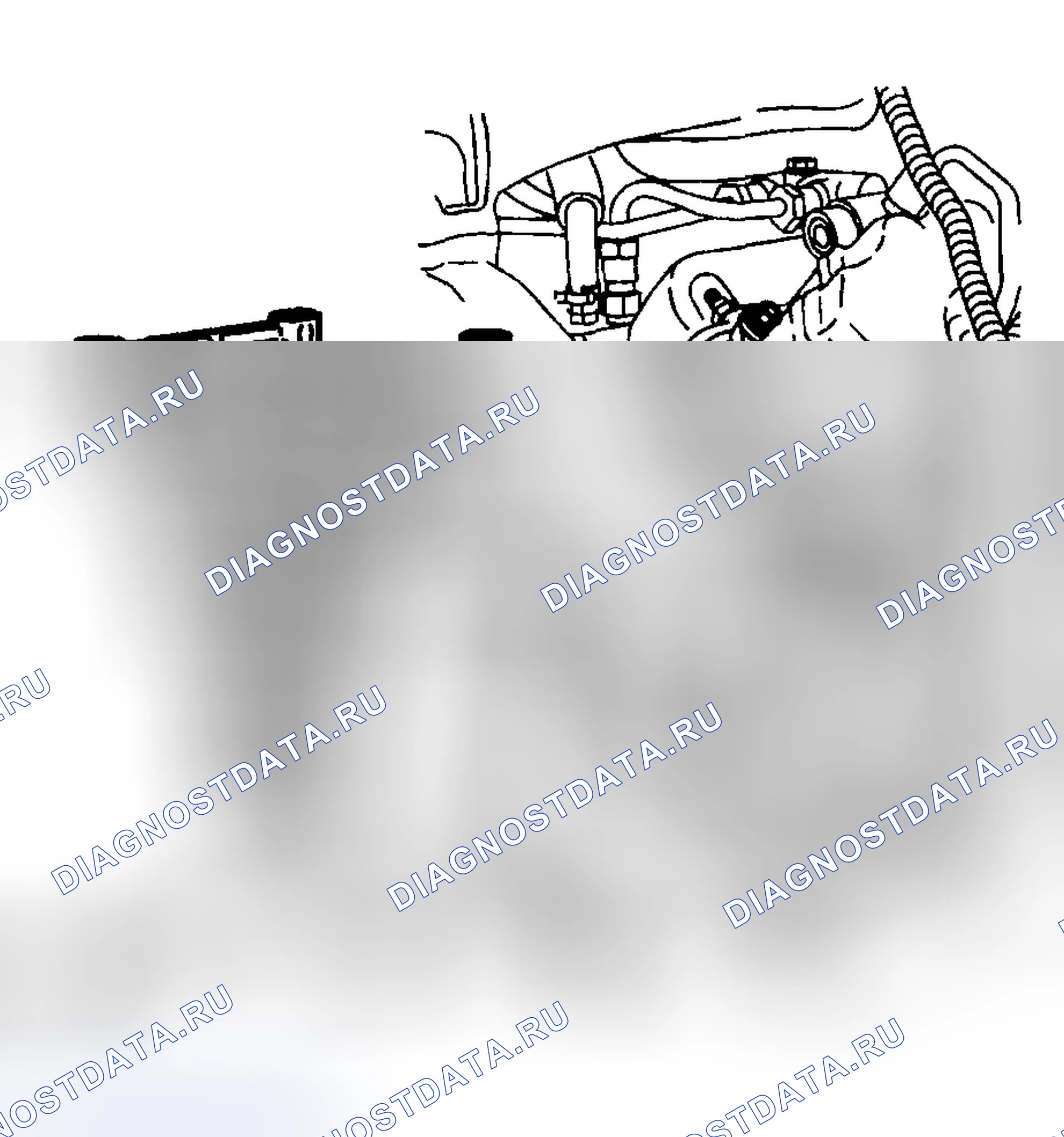 Рис. 703: Установка монтажного кронштейна насоса ГУР. GMC Cab & Chassis Sierra 3500 GMT800 early