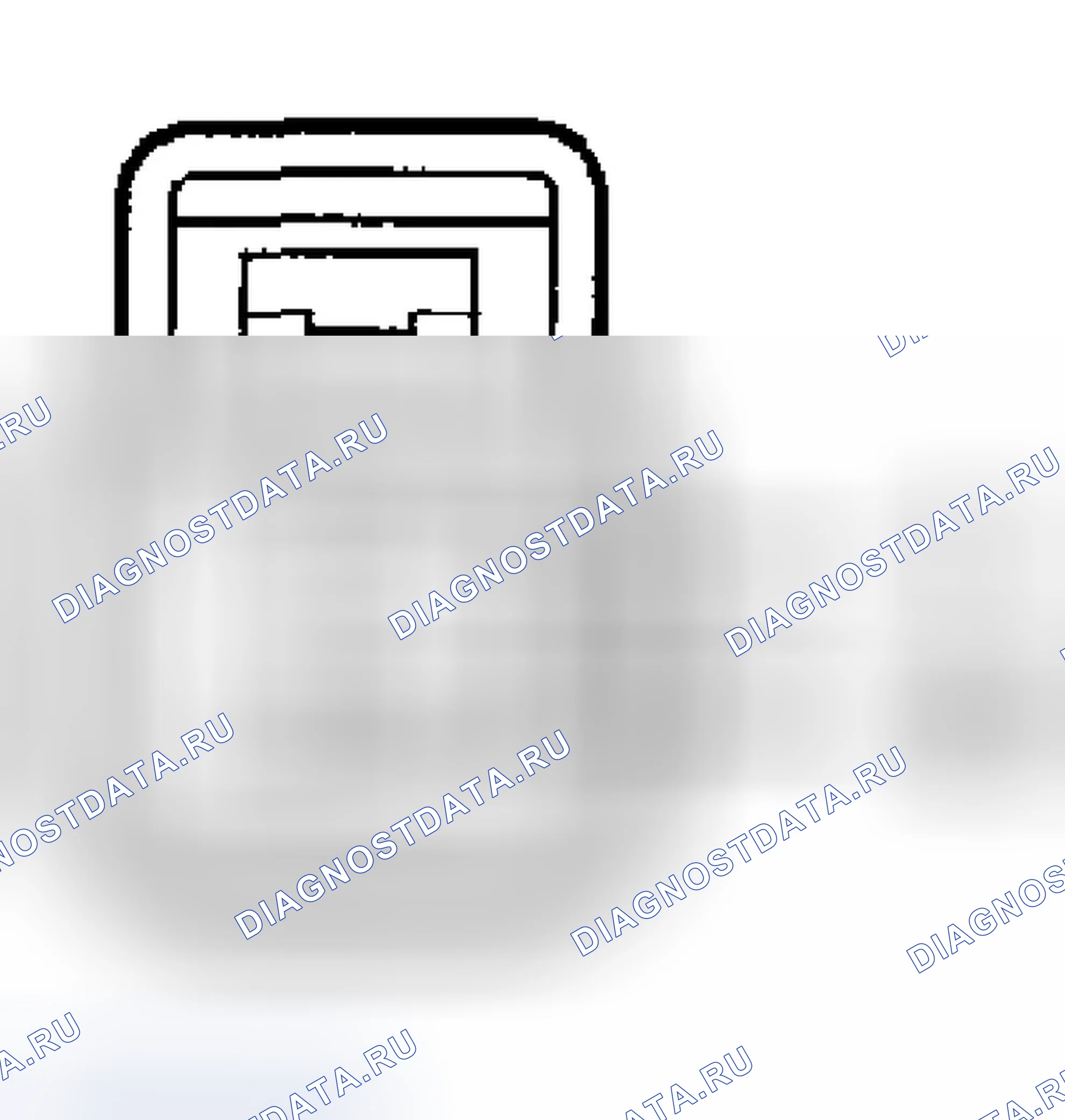 Рис. 255: Привод замка дверь багажника C457. Ford Explorer III