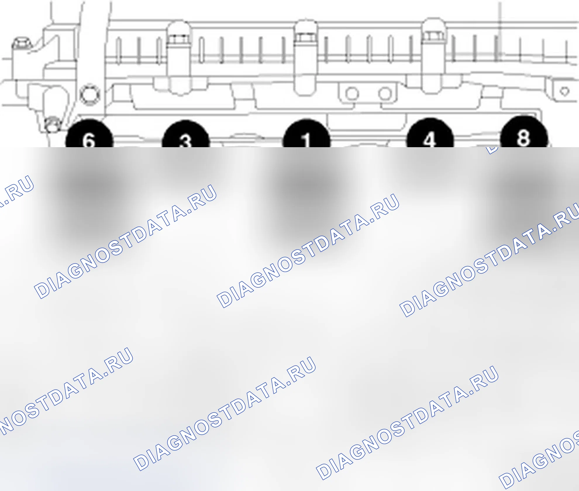 Рис. 664: ВЫПУСКНОЙ КОЛЛЕКТОР. Jeep Compass I