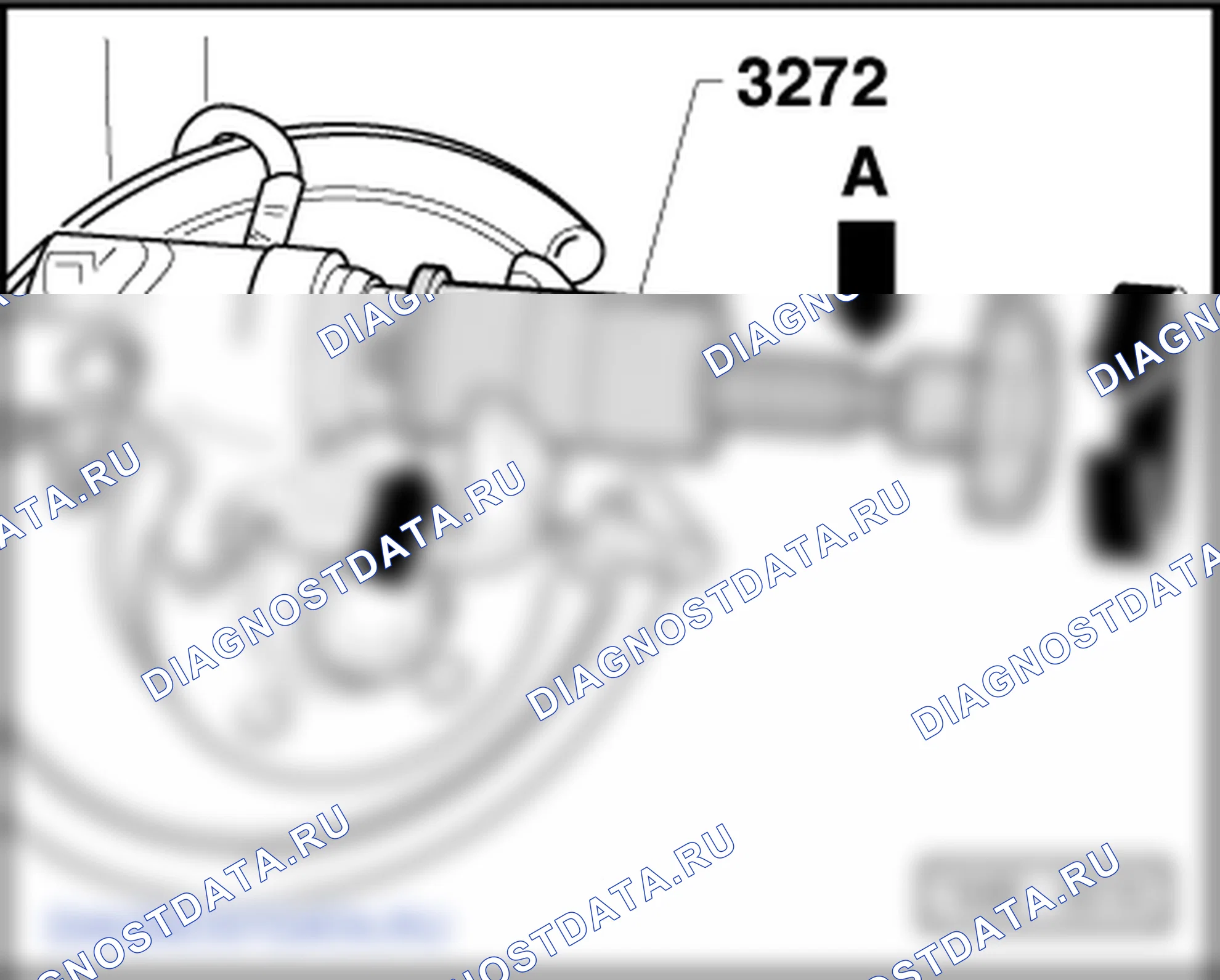 Ремонт суппорта заднего тормоза. SEAT Alhambra I