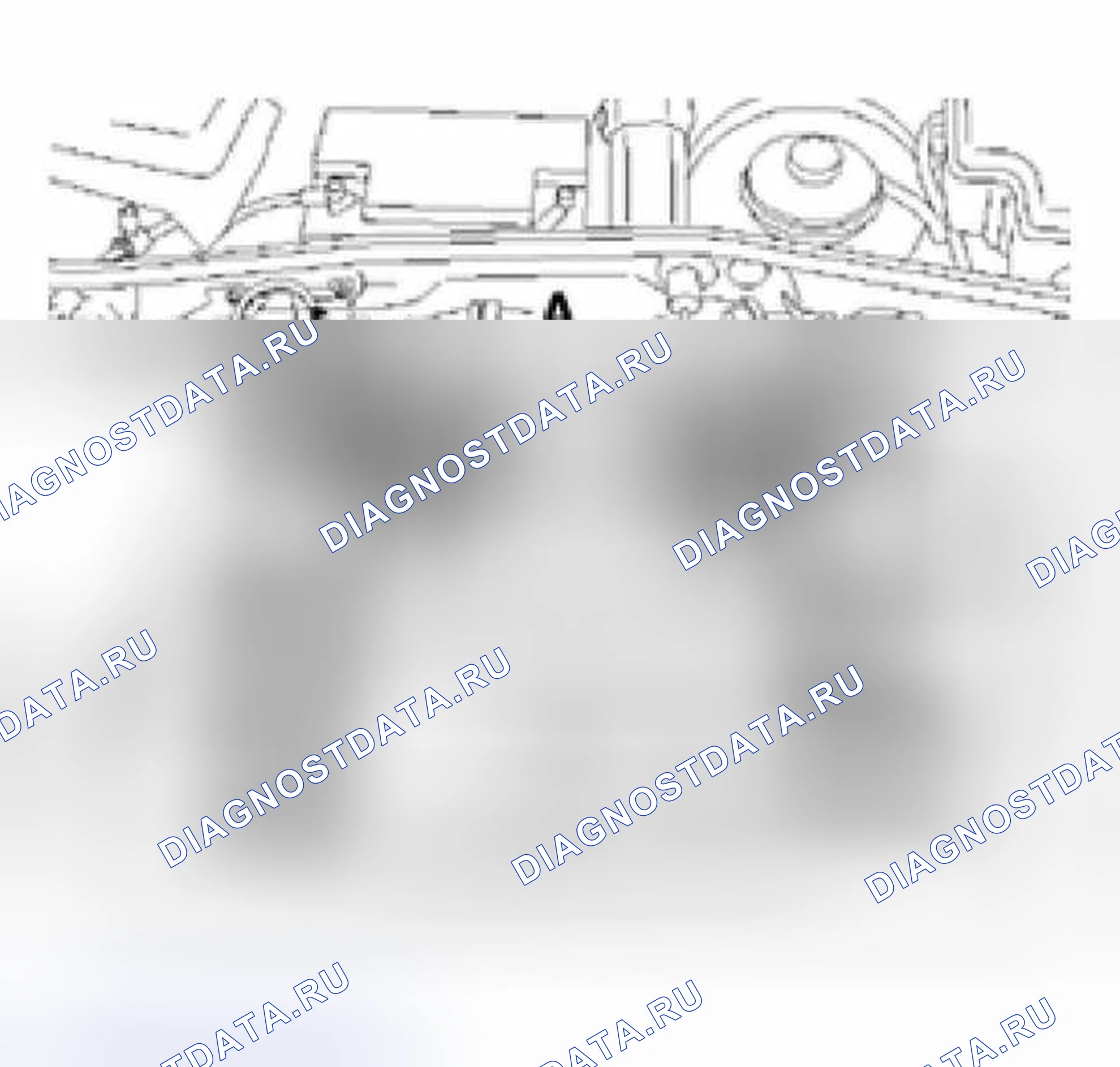 Рис. 54: Двигатель, демонтаж. Audi S4 B5