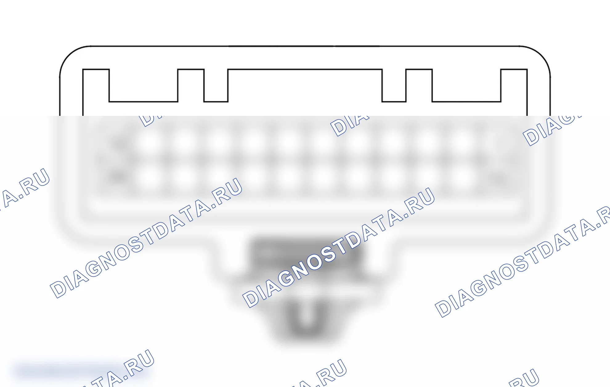Распиновка разъёма A45-X01 — внешний вид и назначение контактов. Tank 300 II