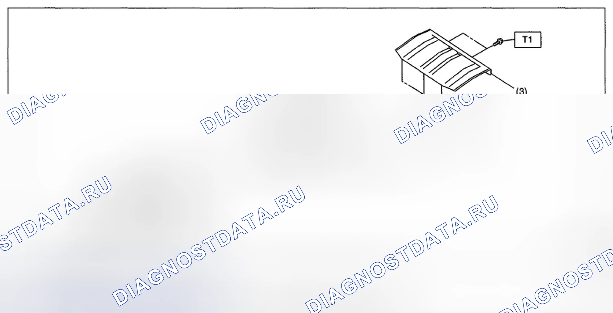 Рис. 39: КРЫШКА ТЕПЛОЗАЩИТНОГО ЭКРАНА. Subaru Impreza GH