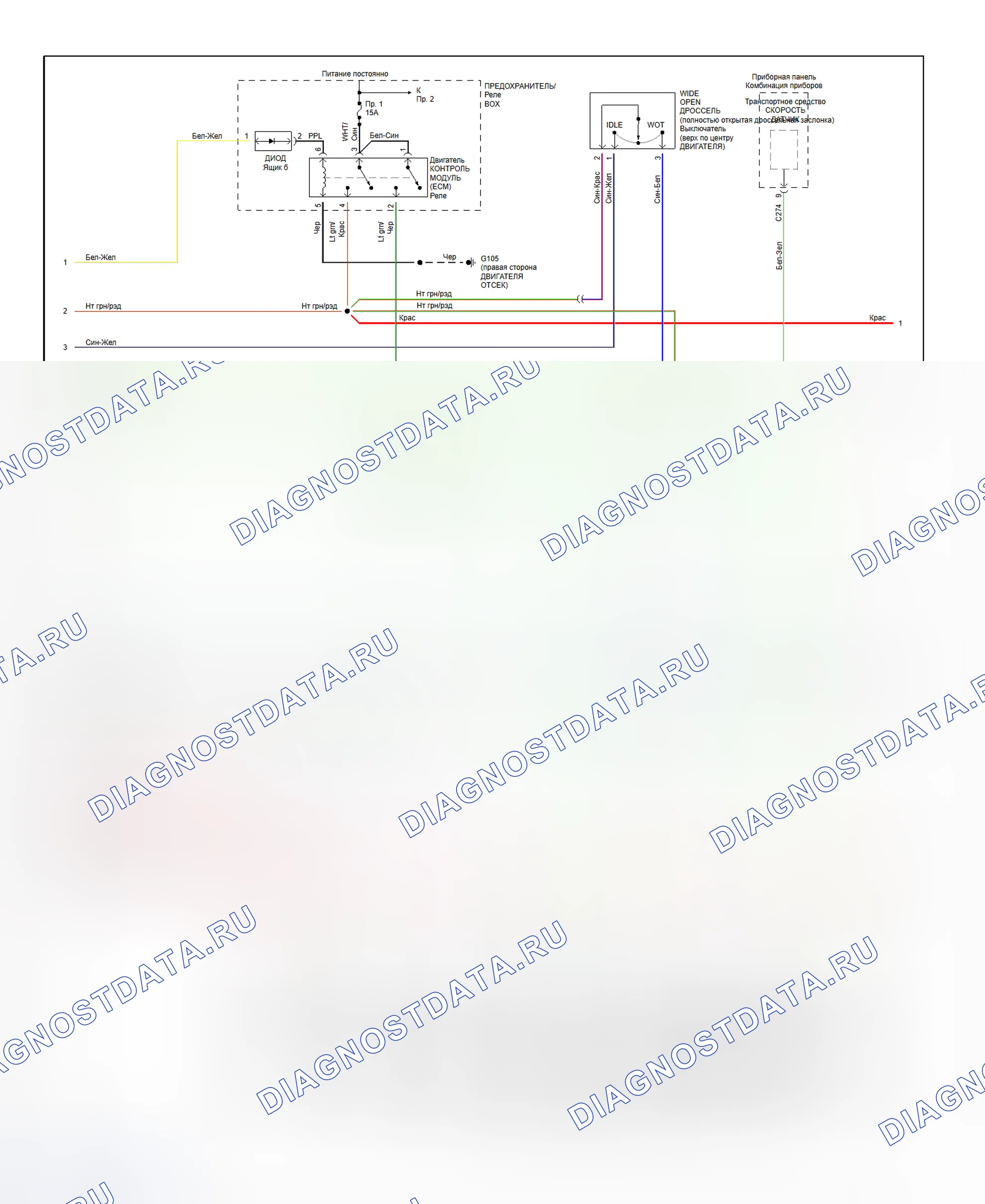 Рис. 53: электросхема (2 из 3). Geely Coolray I