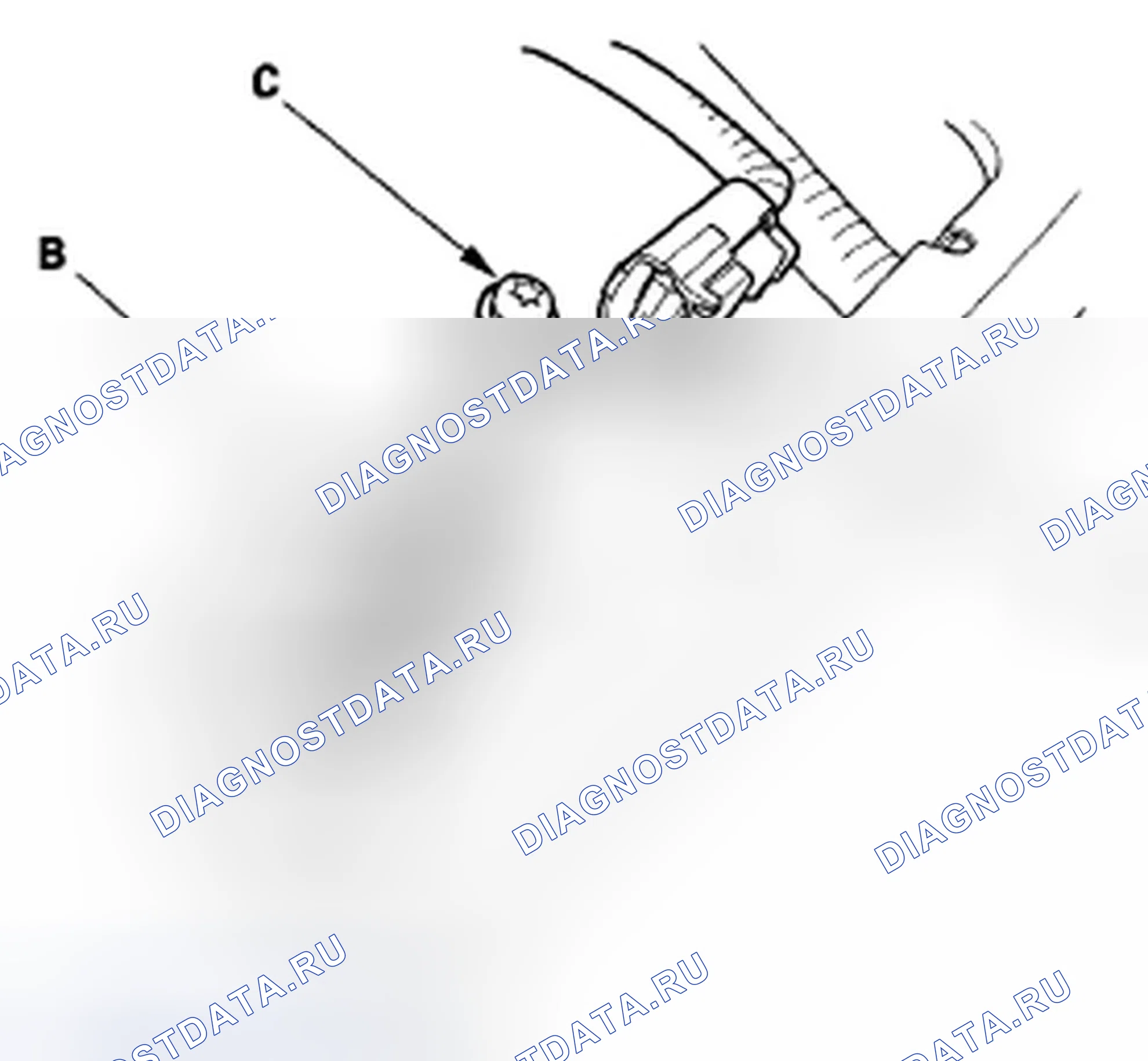 Рис. 236: Демонтаж. Honda Element YH2 рестайлинг