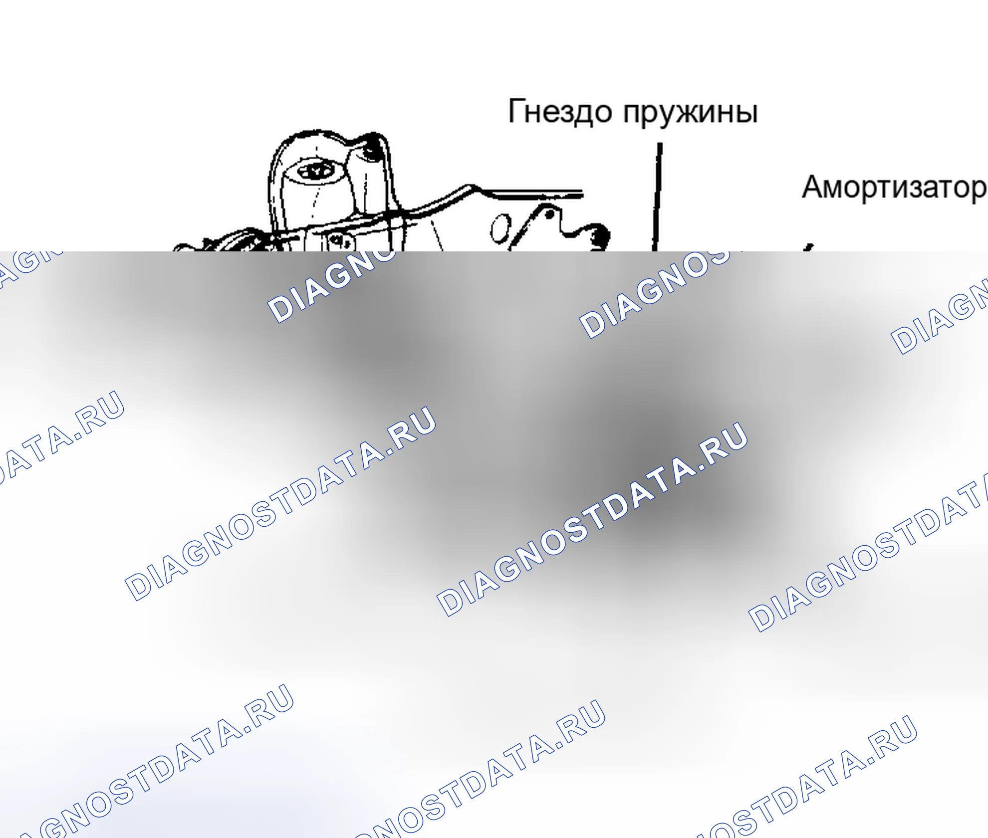 Рис. 1: Идентификация компонентов передней подвески Показаны модели Bronco и F150 4WD.. Ford Bronco III
