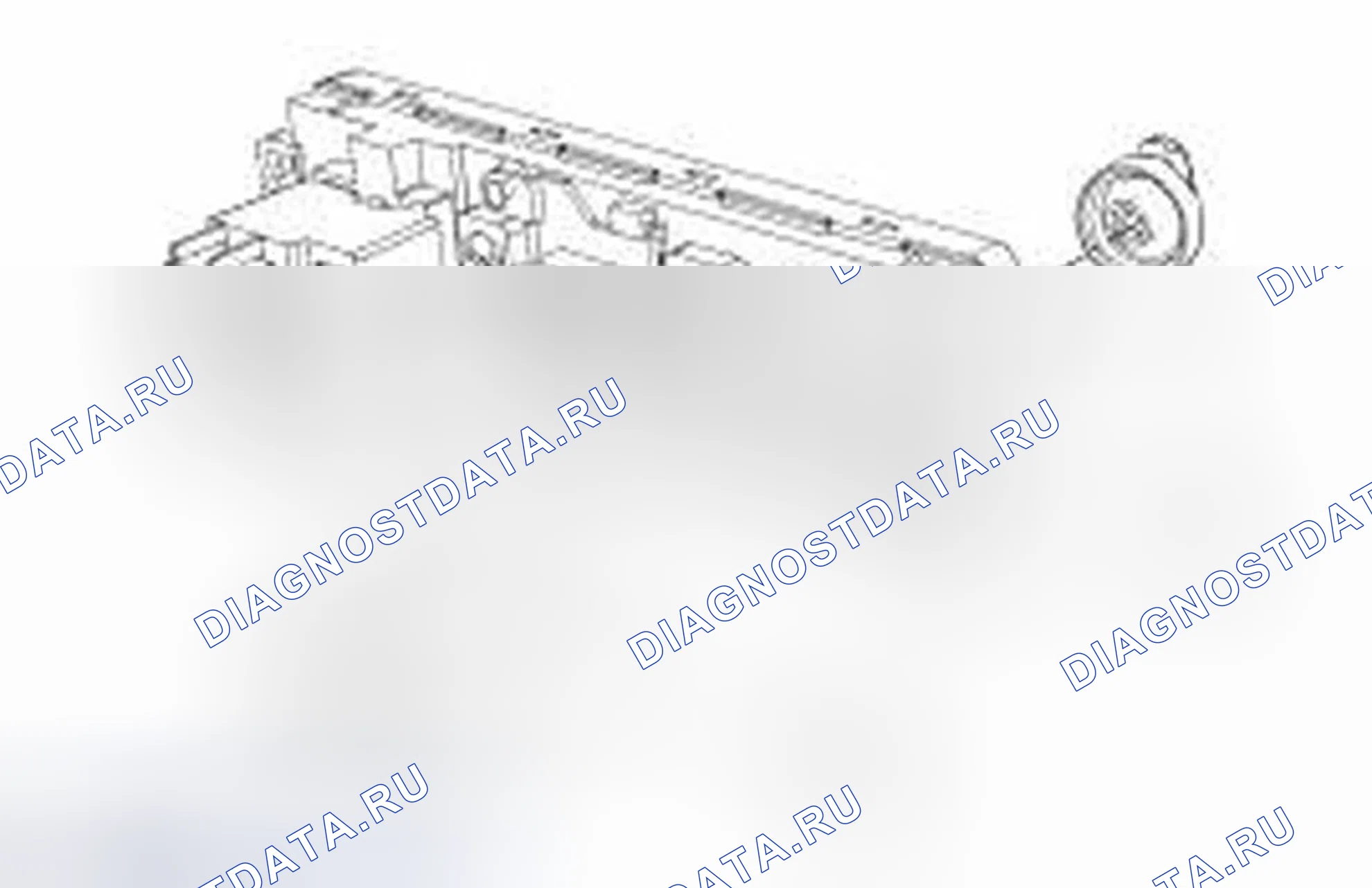 Рис. 4: Выключатель двигателя воздуходувки. Ford Ranger II