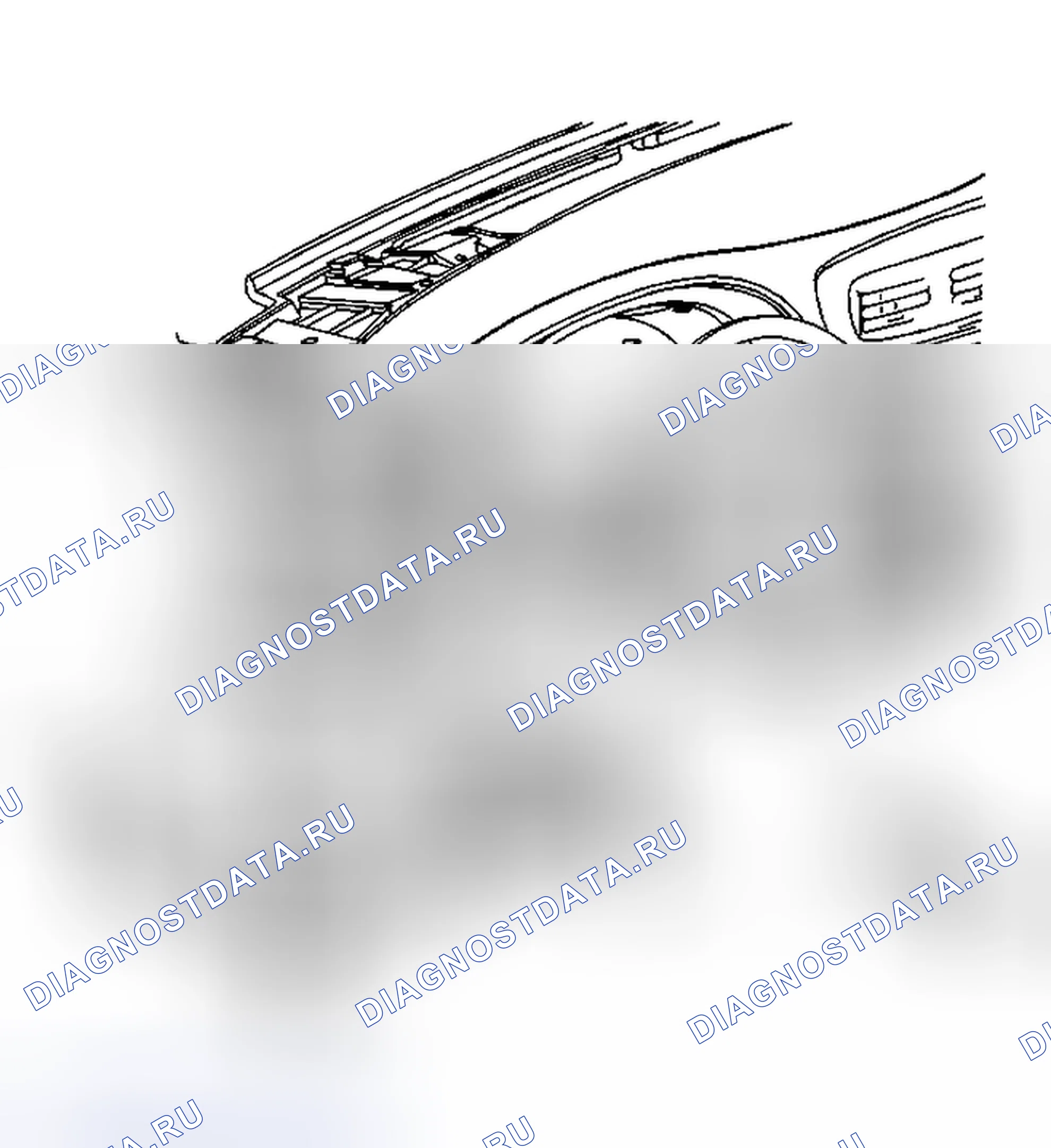 Рис. 8: Порядок демонтажа. Hyundai Tiburon II рестайлинг