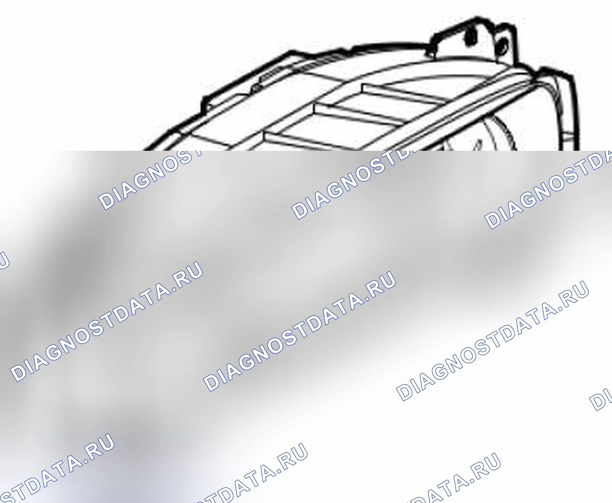 Рис. 135: Идентифицирующий модуль управления, основной приборный блок. Kia Picanto III