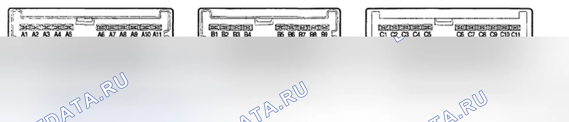 Рис. 76: СОЕДИНИТЕЛИ BCM. Hyundai Elantra IV