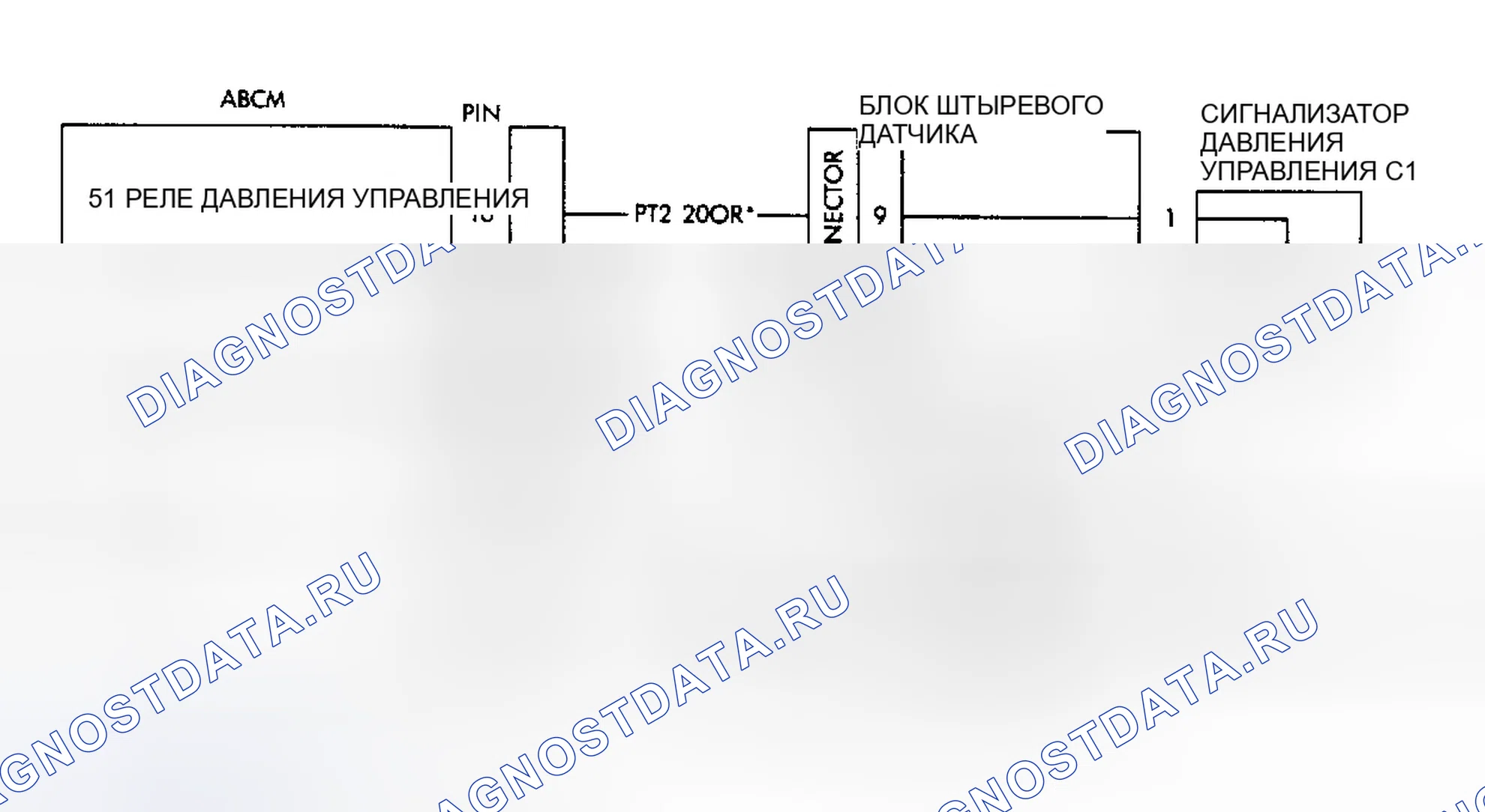 Рис. 160: Коды 13, 14 и 15: Принципиальная схема. Chrysler New Yorker XIII