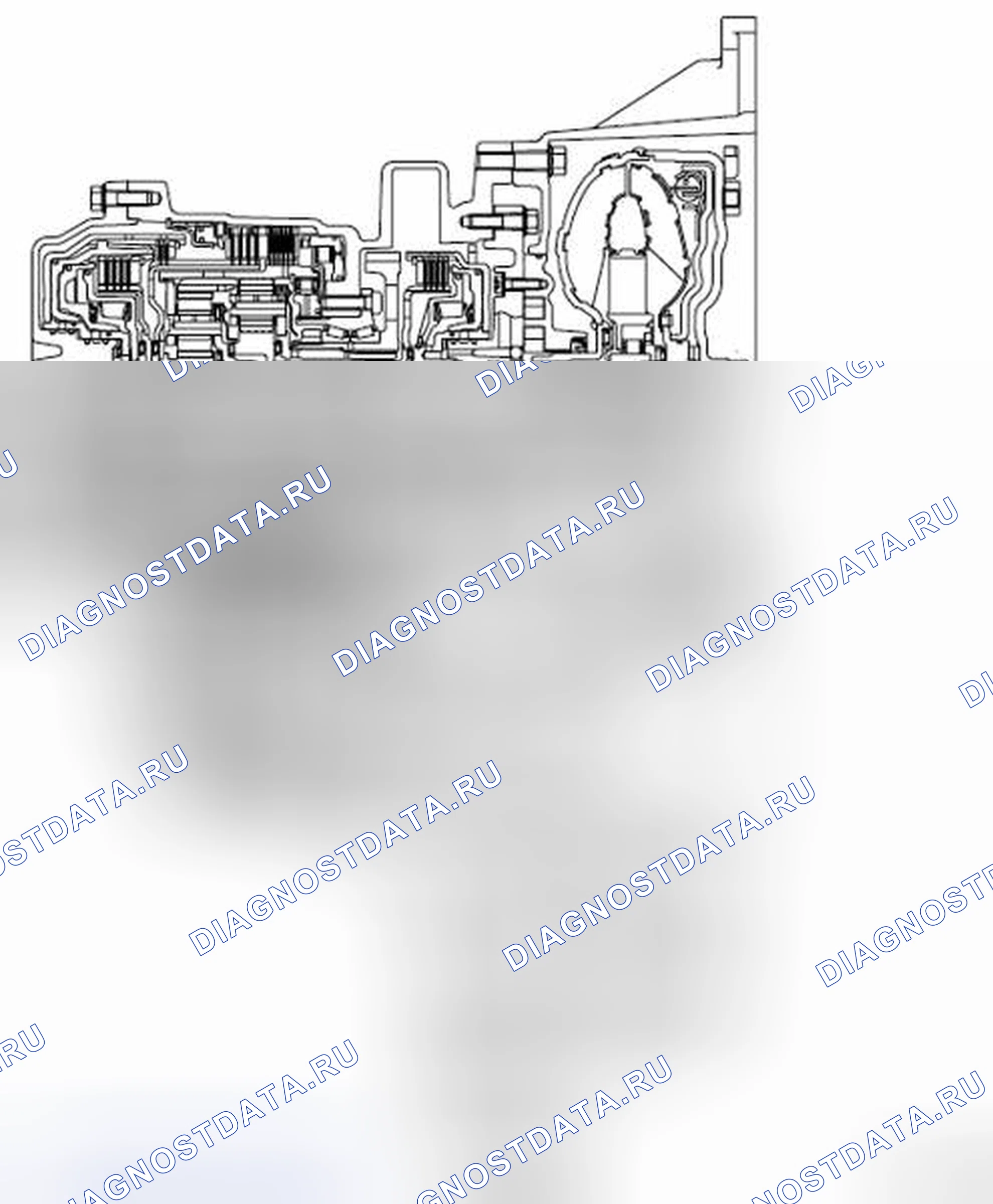 Рис. 466: Разрез. Mitsubishi Galant IX рестайлинг