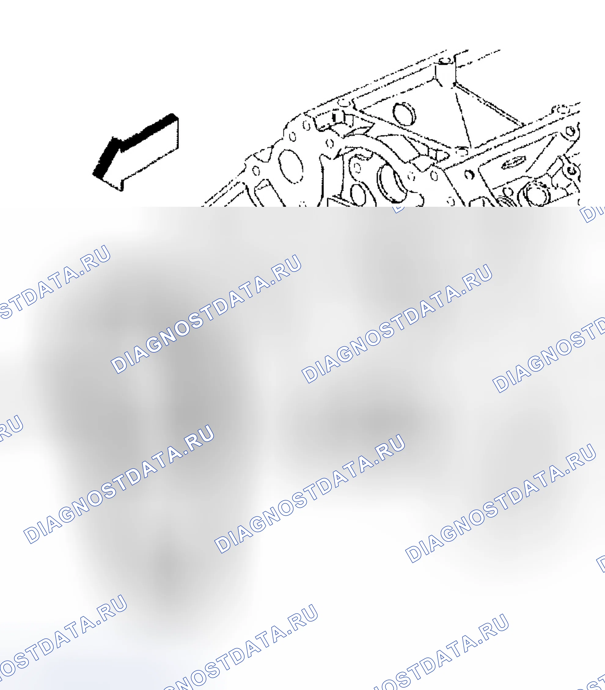 Рис. 341: Порядок демонтажа. Chevrolet TrailBlazer I