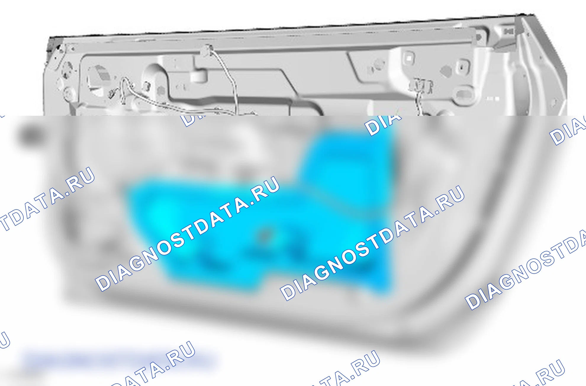 Регулировка стекла дверного окна. Ford Mustang VI