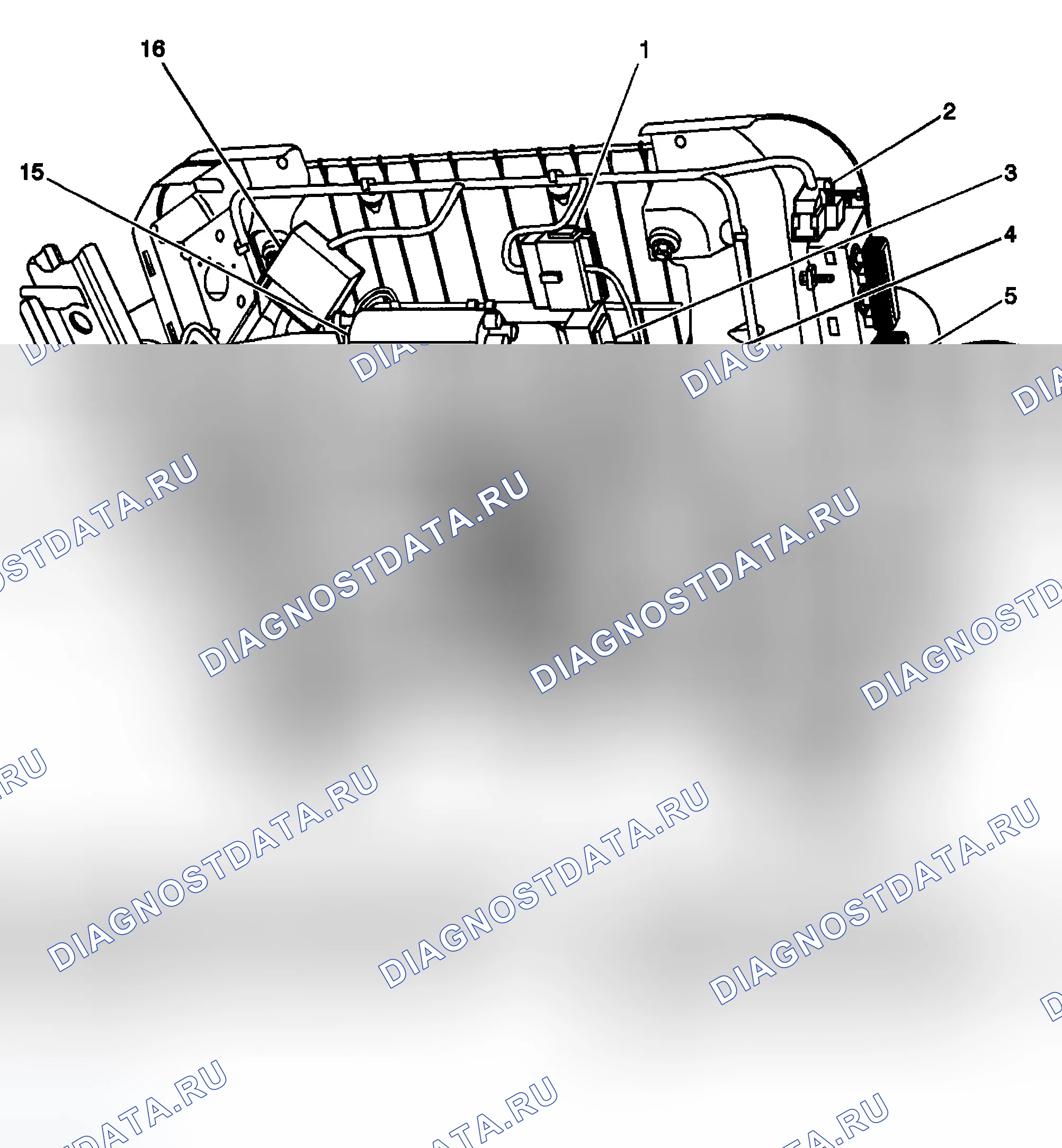 Рис. 15: Виды компонентов системы питание сиденье. GMC Sierra 1500 HD 