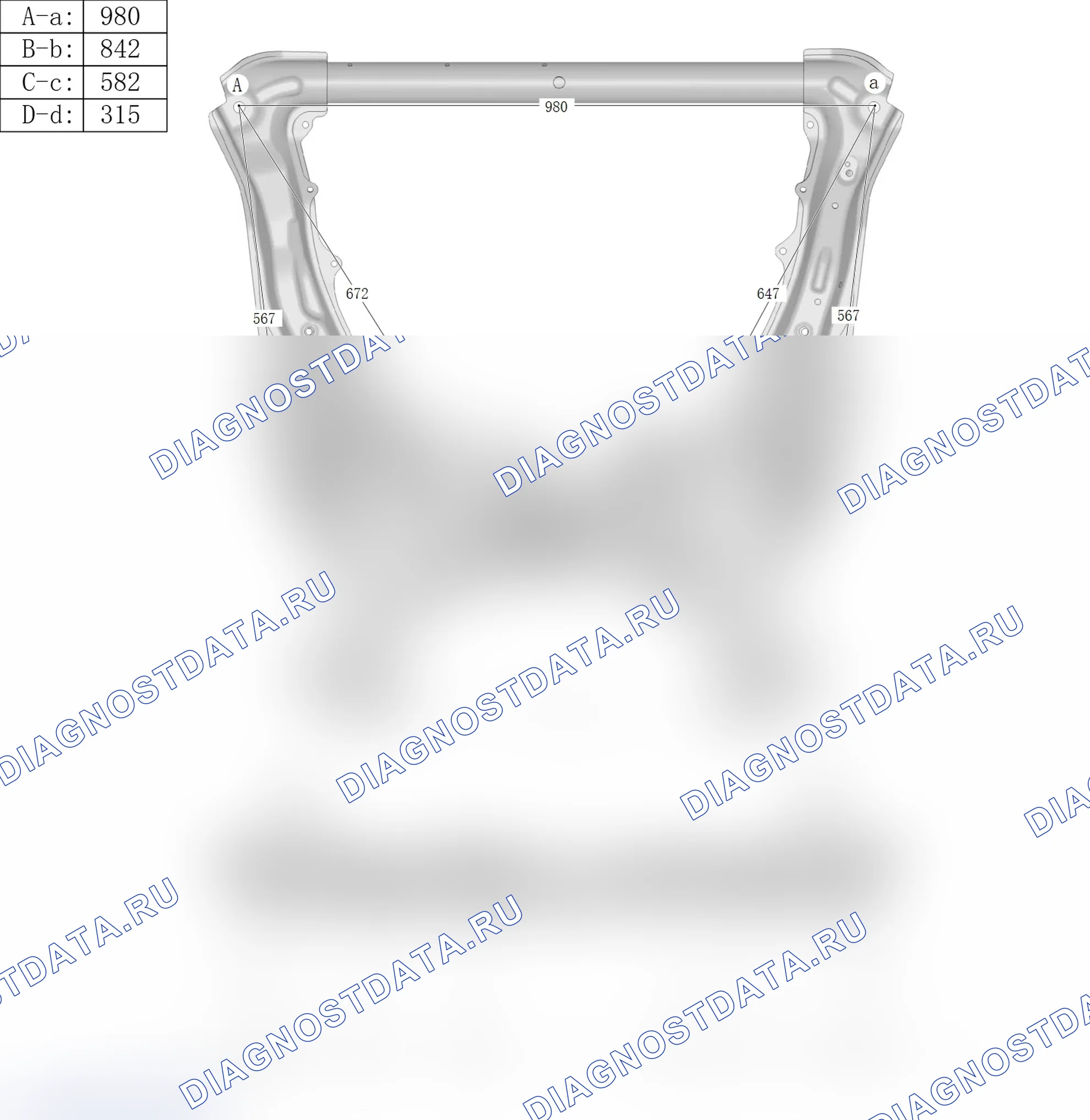Передний подрамник — Haval H6. Haval H6 III