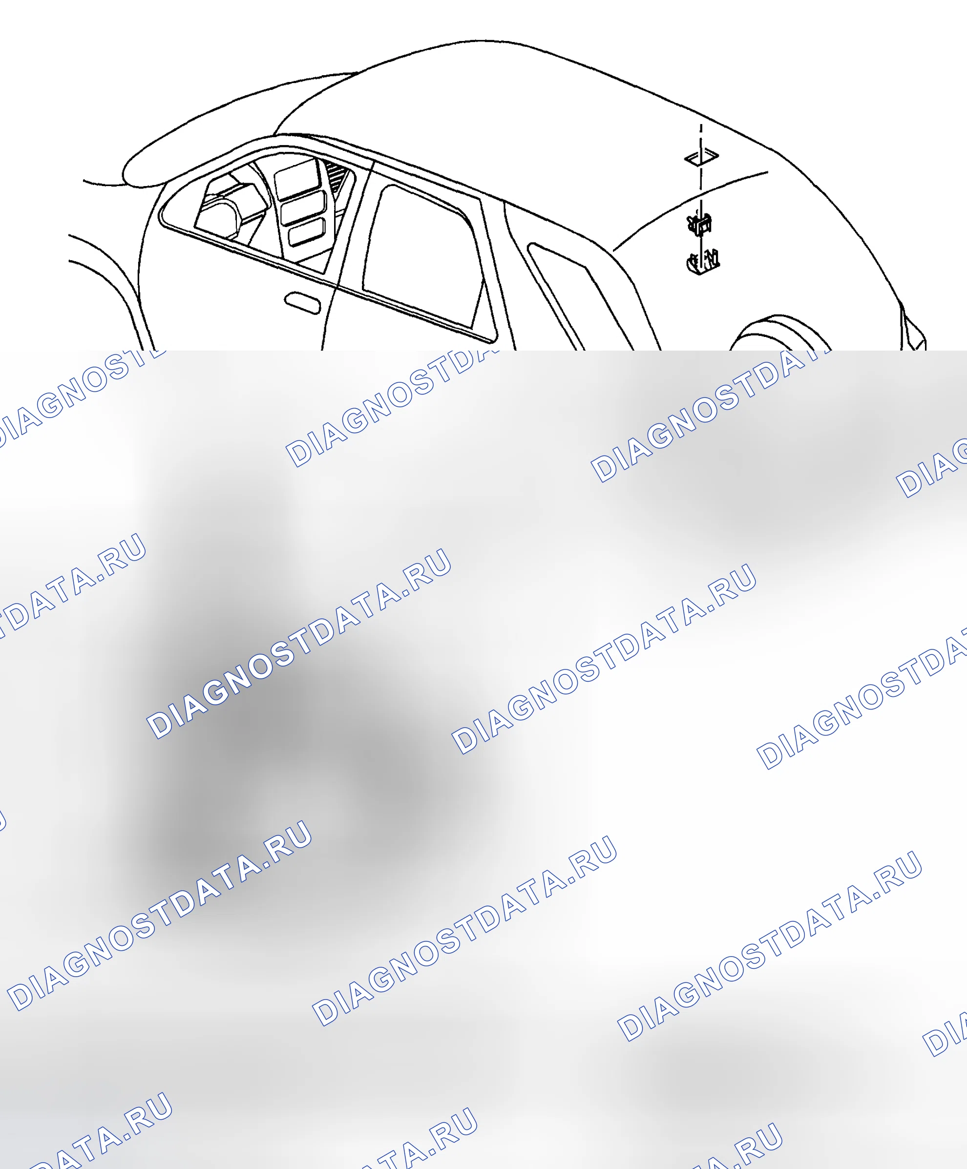 Рис. 2: Виды компонентов подвески с автоматическим регулированием уровня. Hyundai Venue I