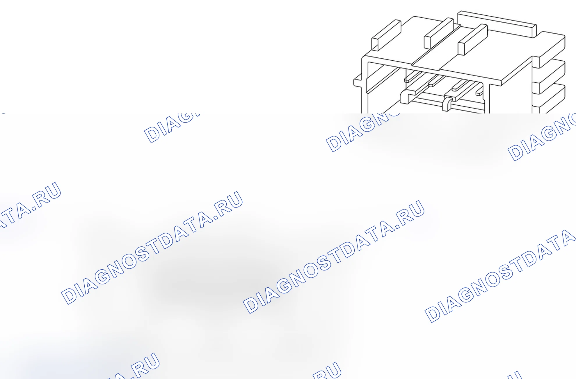 Распиновка разъёма X253. Opel Agila B