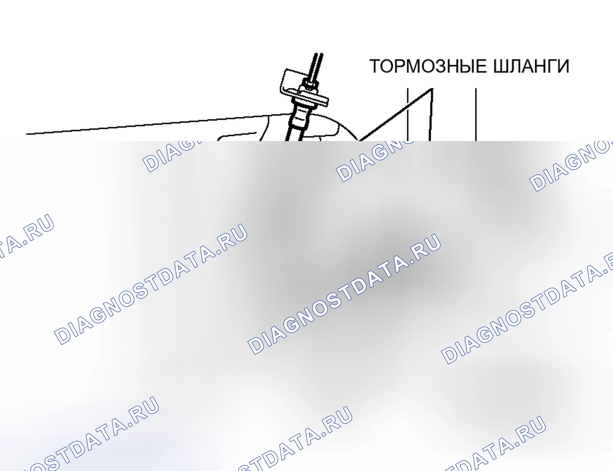 Рис. 93: 16. ТОРМОЗНЫЕ ШЛАНГИ (ПРОВЕРКА НА ПРЕДМЕТ ИЗНОСА ИЛИ УТЕЧЕК). Mitsubishi Galant IX рестайлинг