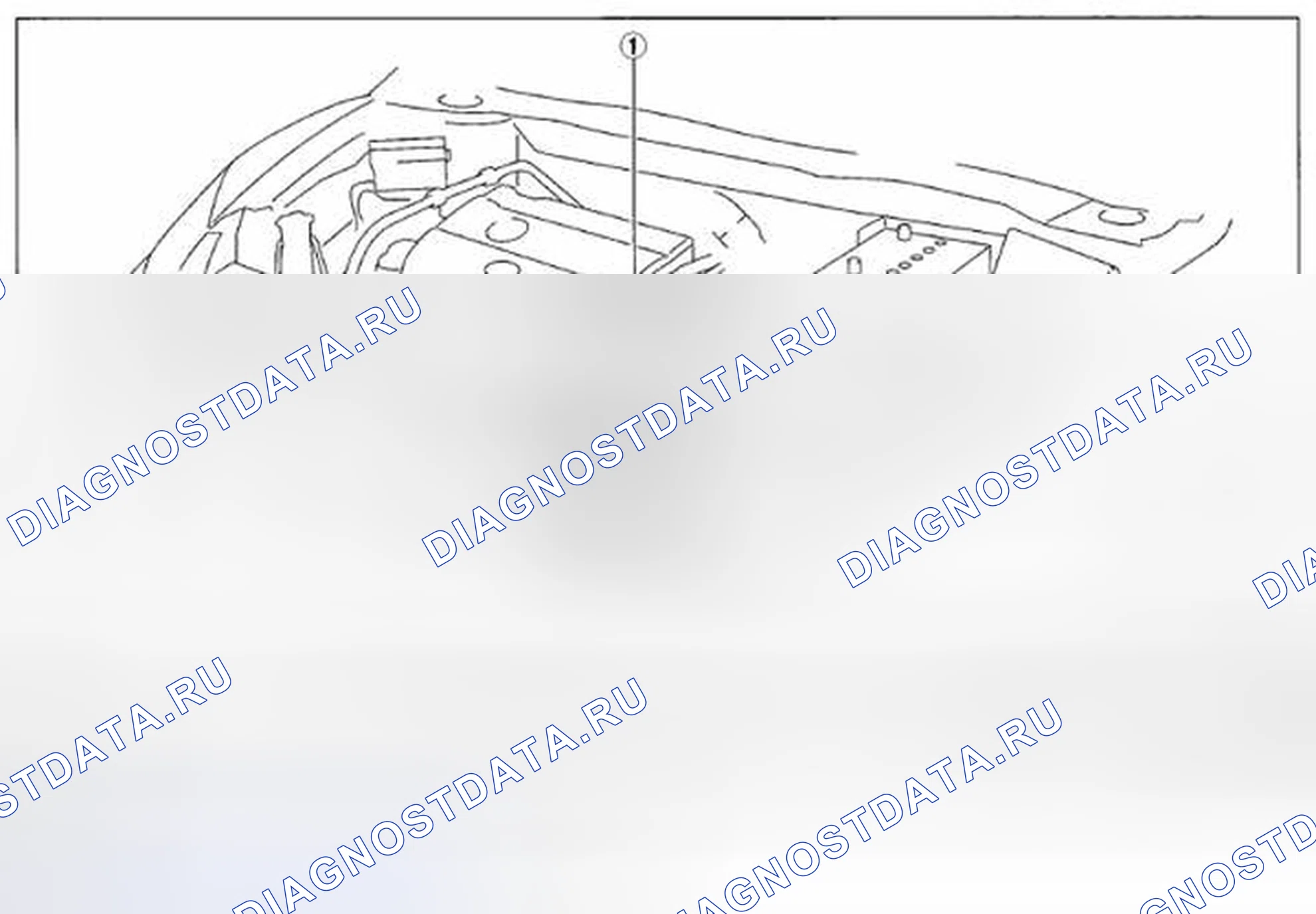 Рис. 22: ИНДЕКС МЕСТОПОЛОЖЕНИЯ СИСТЕМЫ ЗАПУСКА [L5]. Mazda CX-7 I рестайлинг