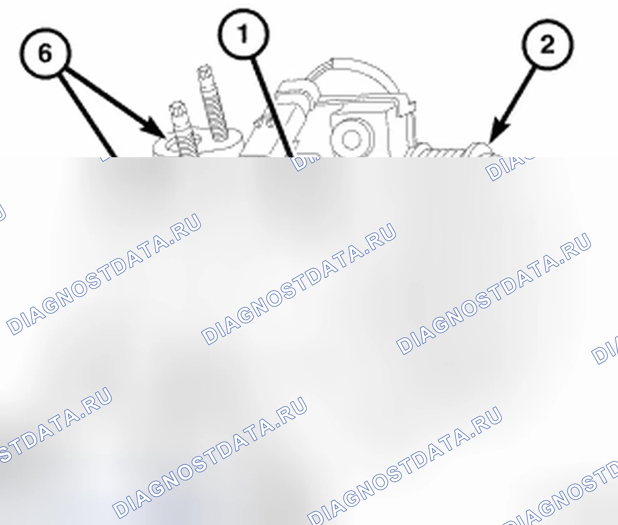 Рис. 90: КОМПРЕССОР A / C (ZEXEL). Dodge Nitro I