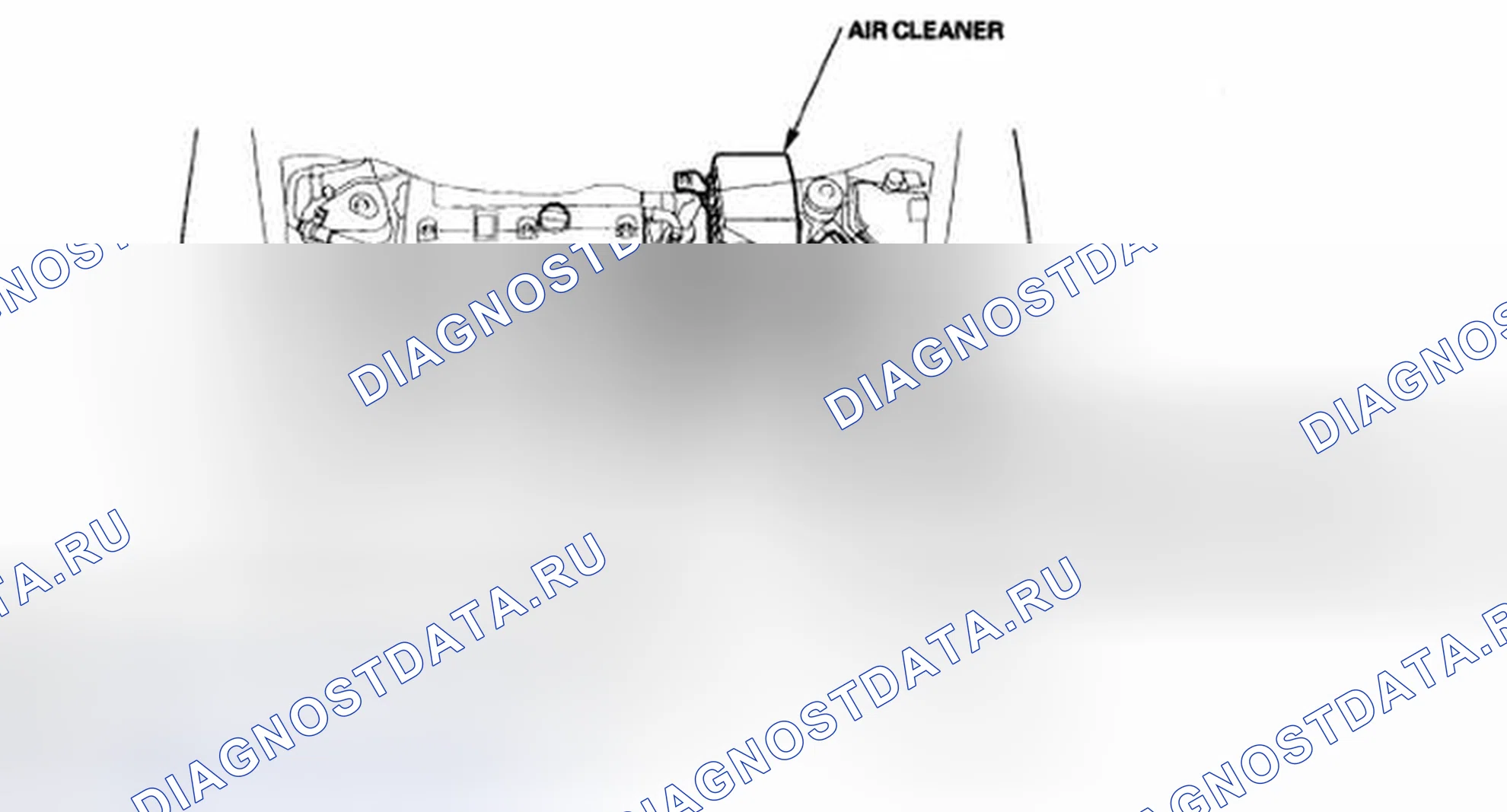 Рис. 72: Указатель расположения компонентов. Acura CSX I