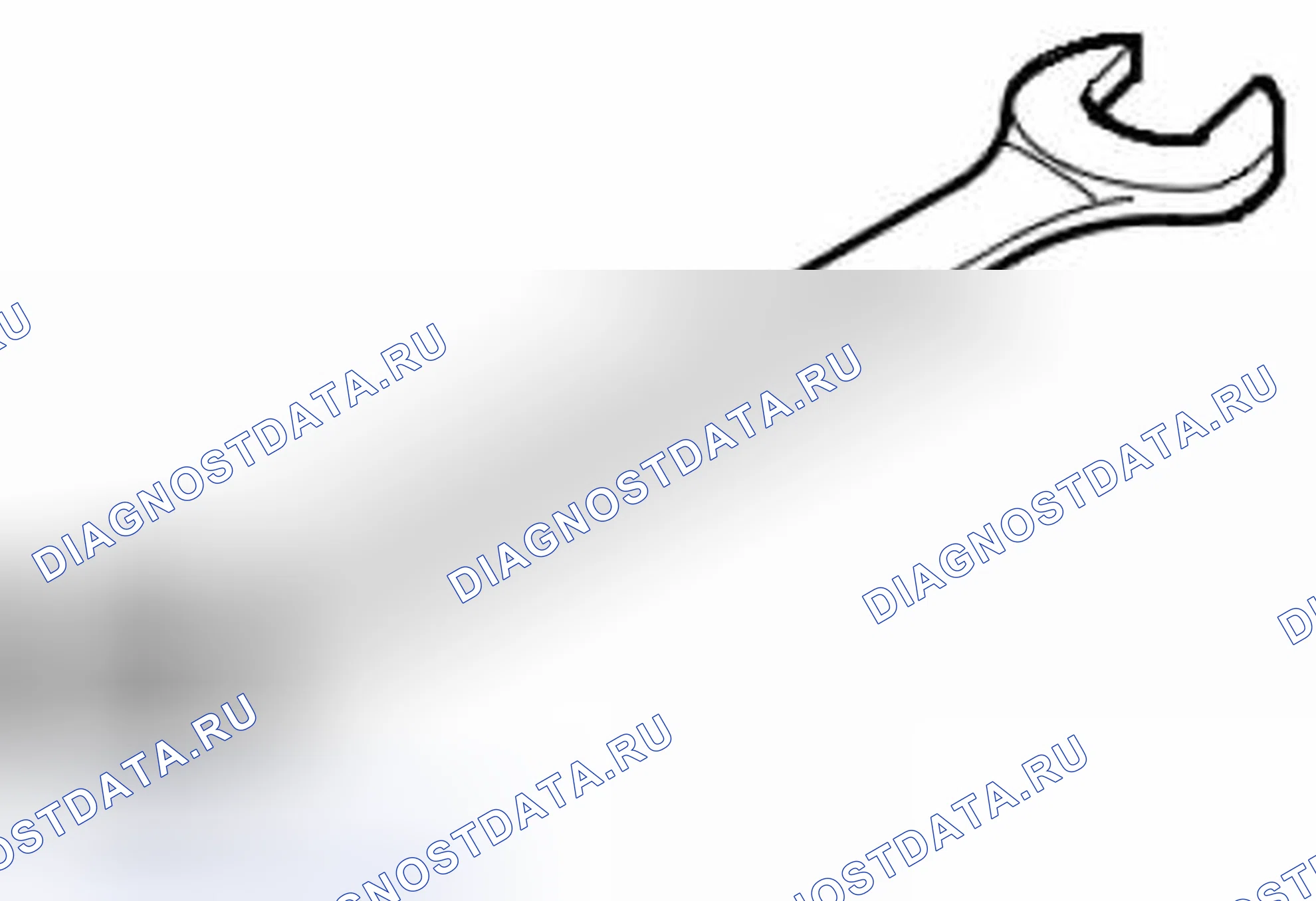Рис. 47: 83 96 186 27 ММ Ключ ПУ, 15 °, датчик давления масла, B207. Kia Optima II