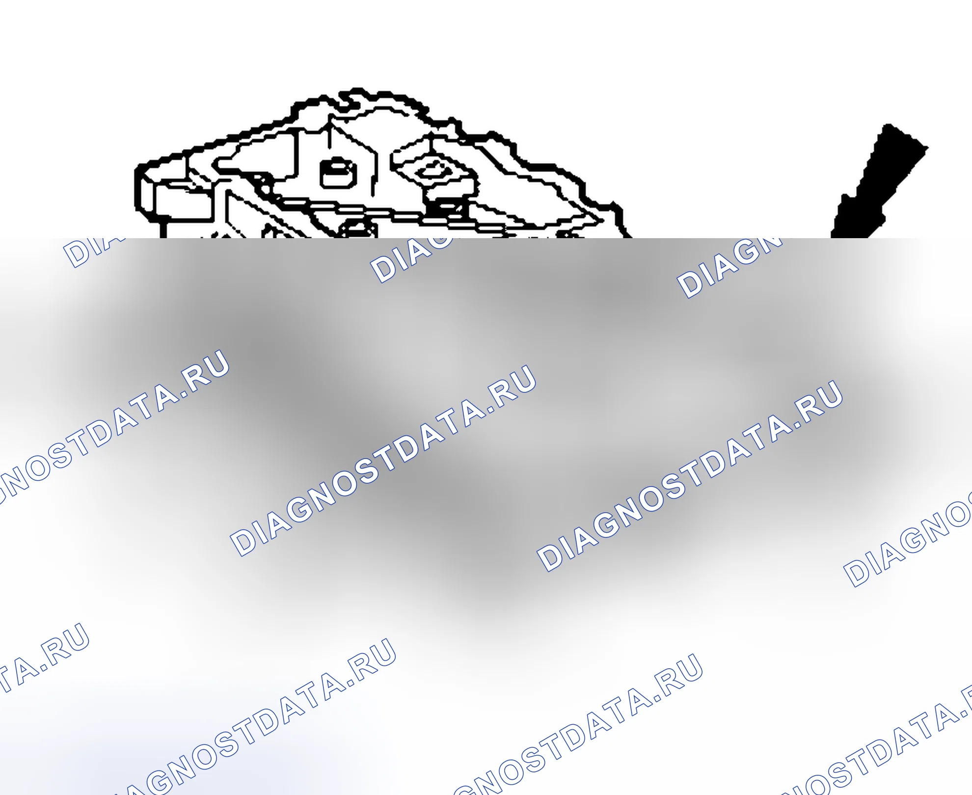 Рис. 236: Номера позиций 6-15: Нижняя колодка, болты и гайки Примечание по установке. Hyundai Nexo I