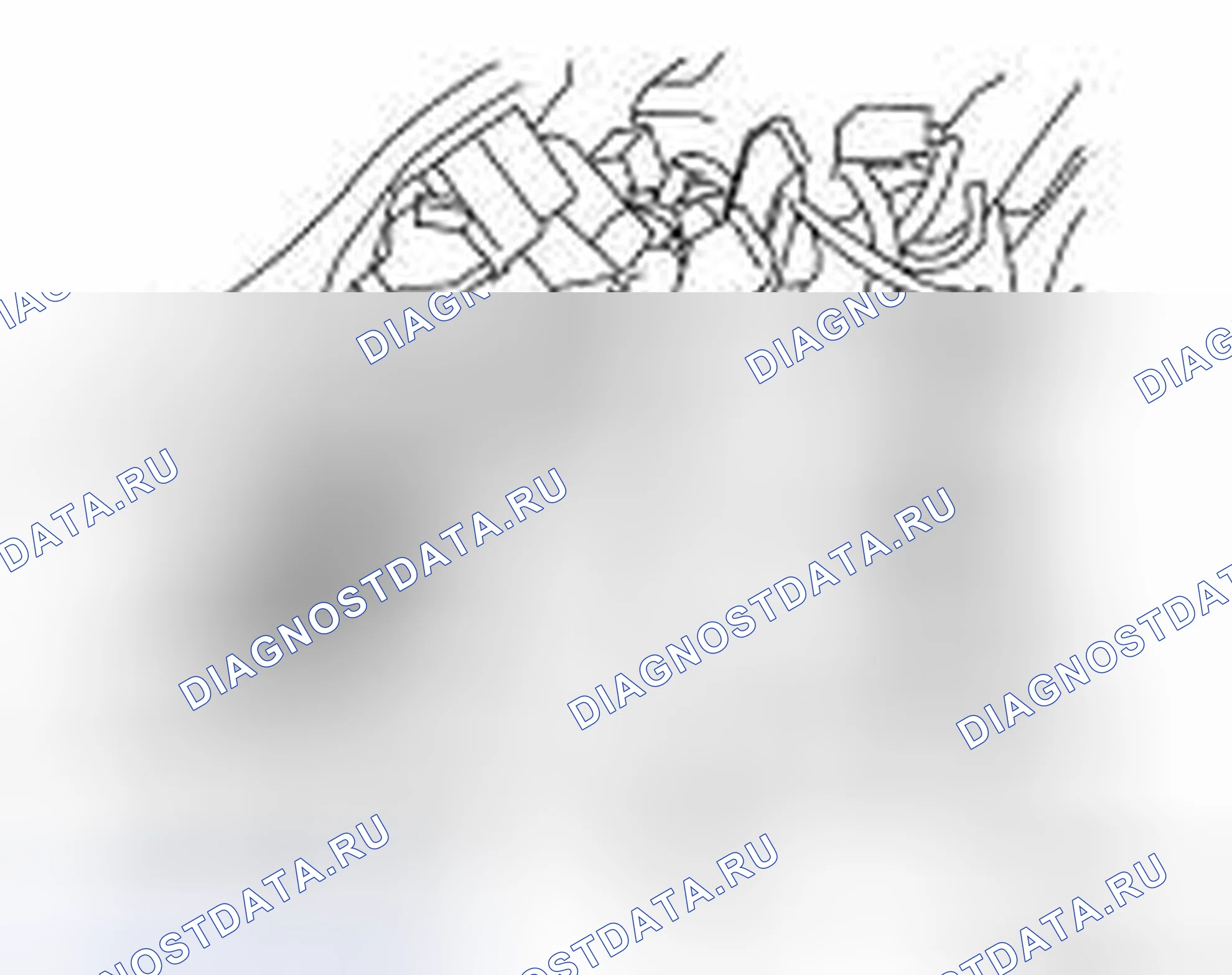 Рис. 92: Идентификация коннектора BCM. Nissan Sentra B16